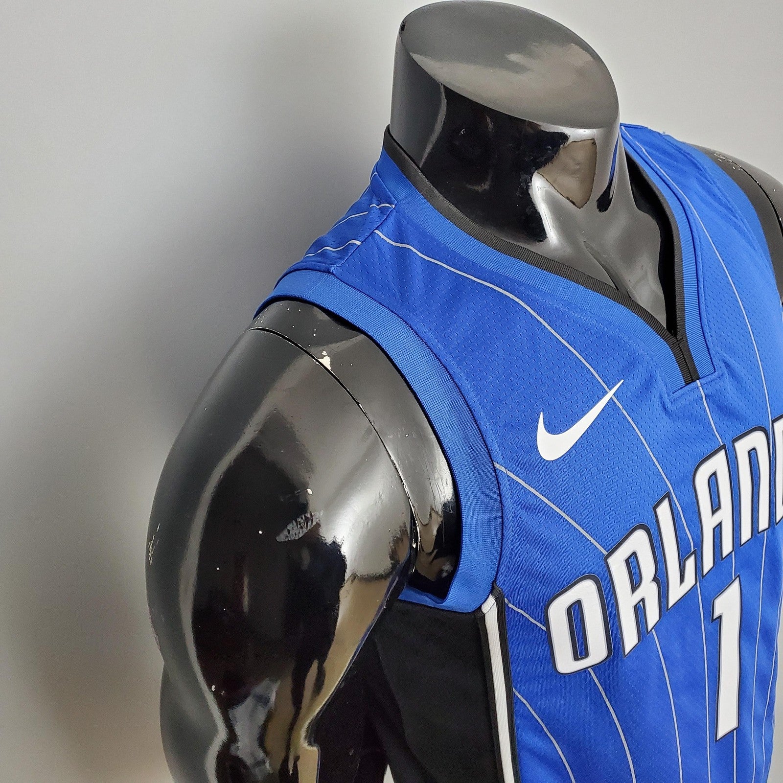 Mcgrady #1 Magic Blue Nba Jersey