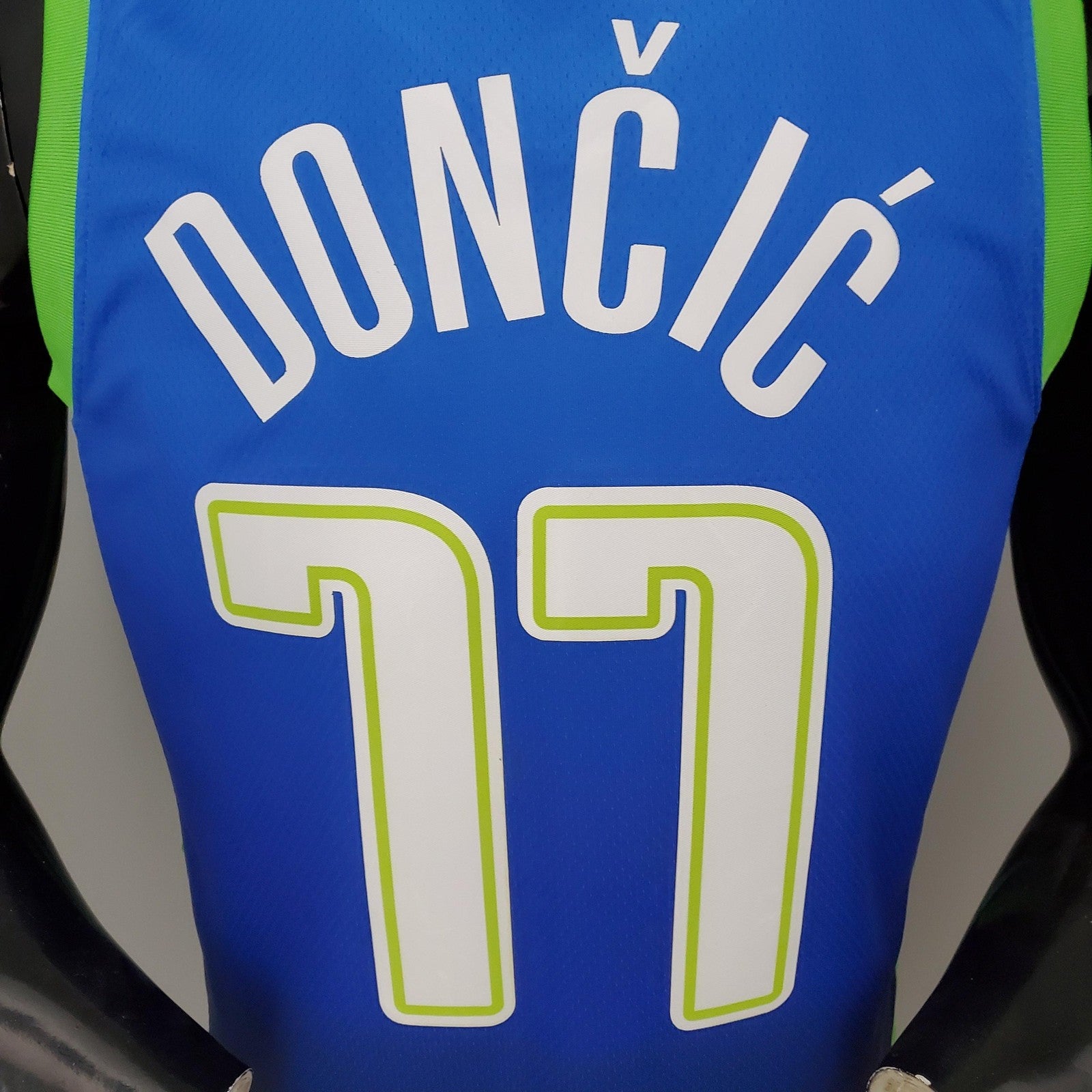 Doncic#77 Dallas Mavericks Blue Idol Nba Jersey