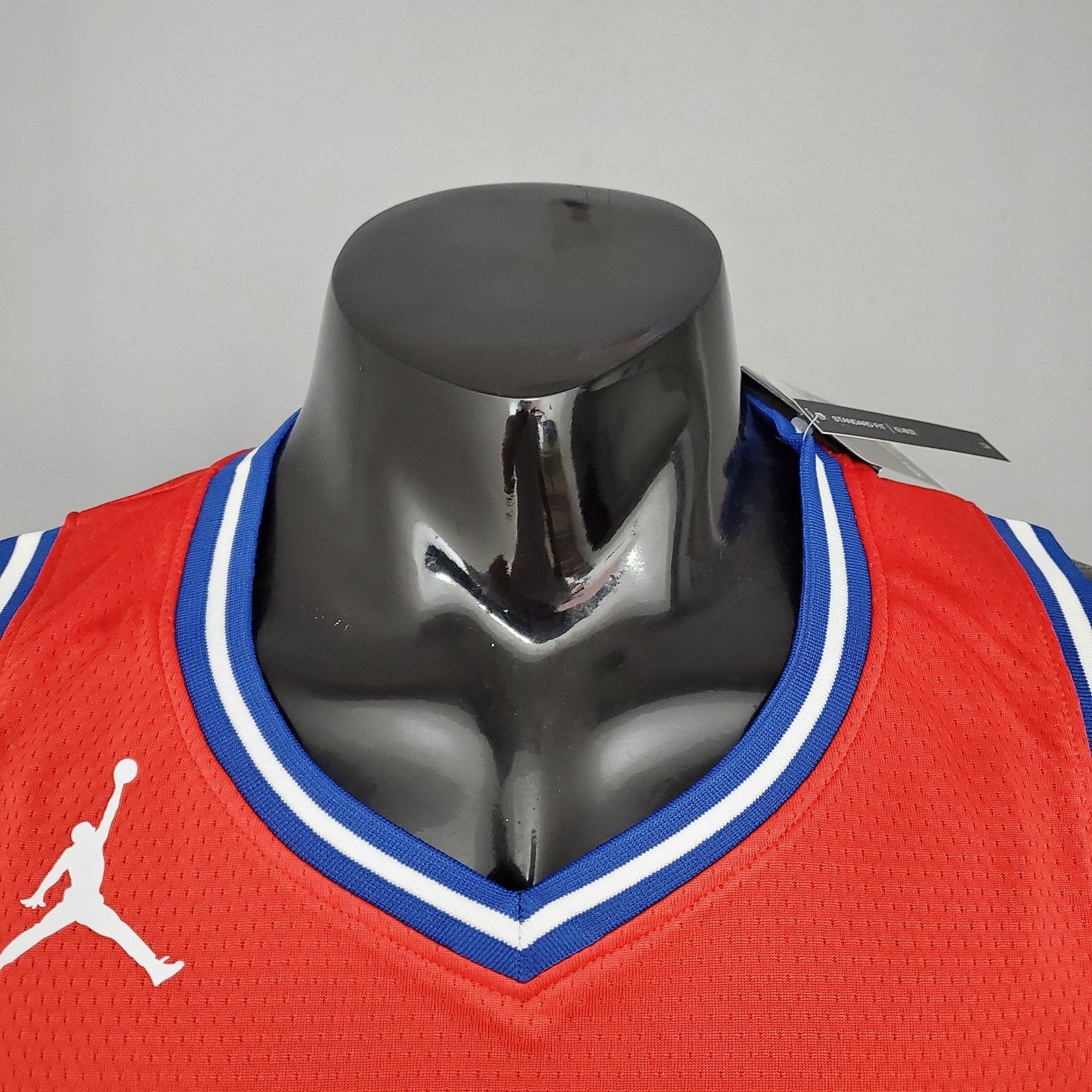 2021 Embiid#21 76ers Jordan Themed Red Nba Jersey