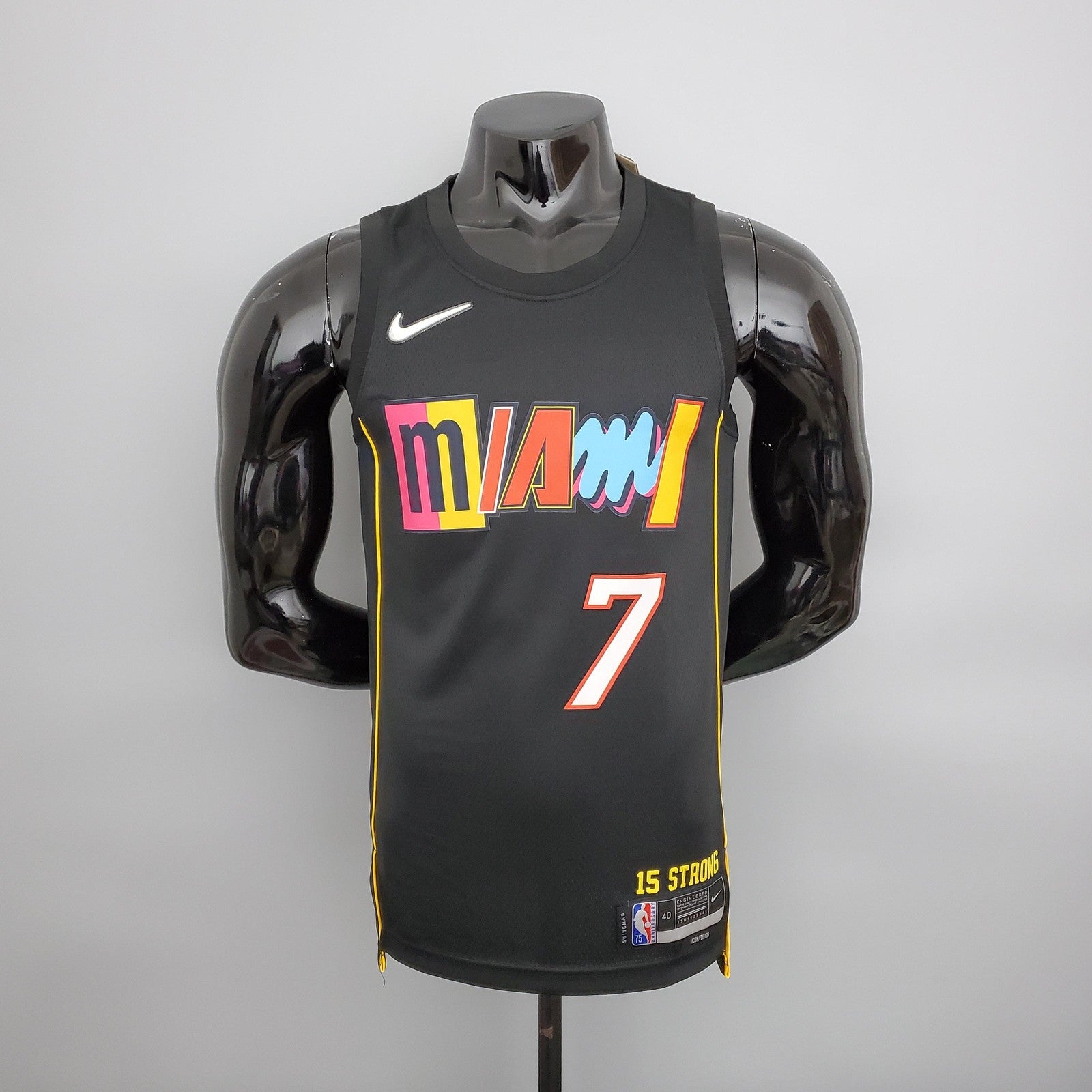 2022 Season Lowry #7 Heat City Edition Black Nba Jersey