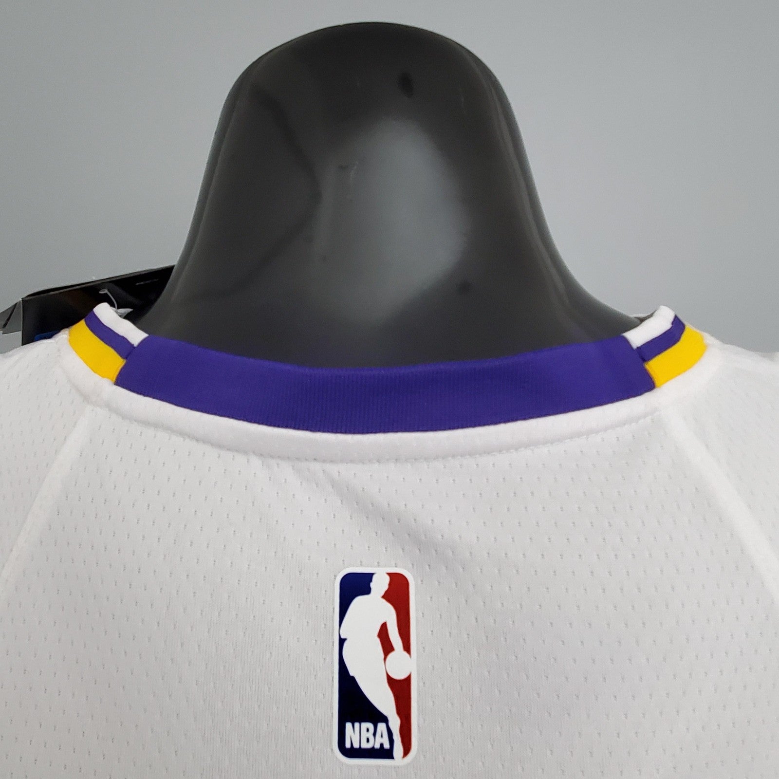 Los Angeles Lakers Rondo#4 Crew Neck White Nba Jersey
