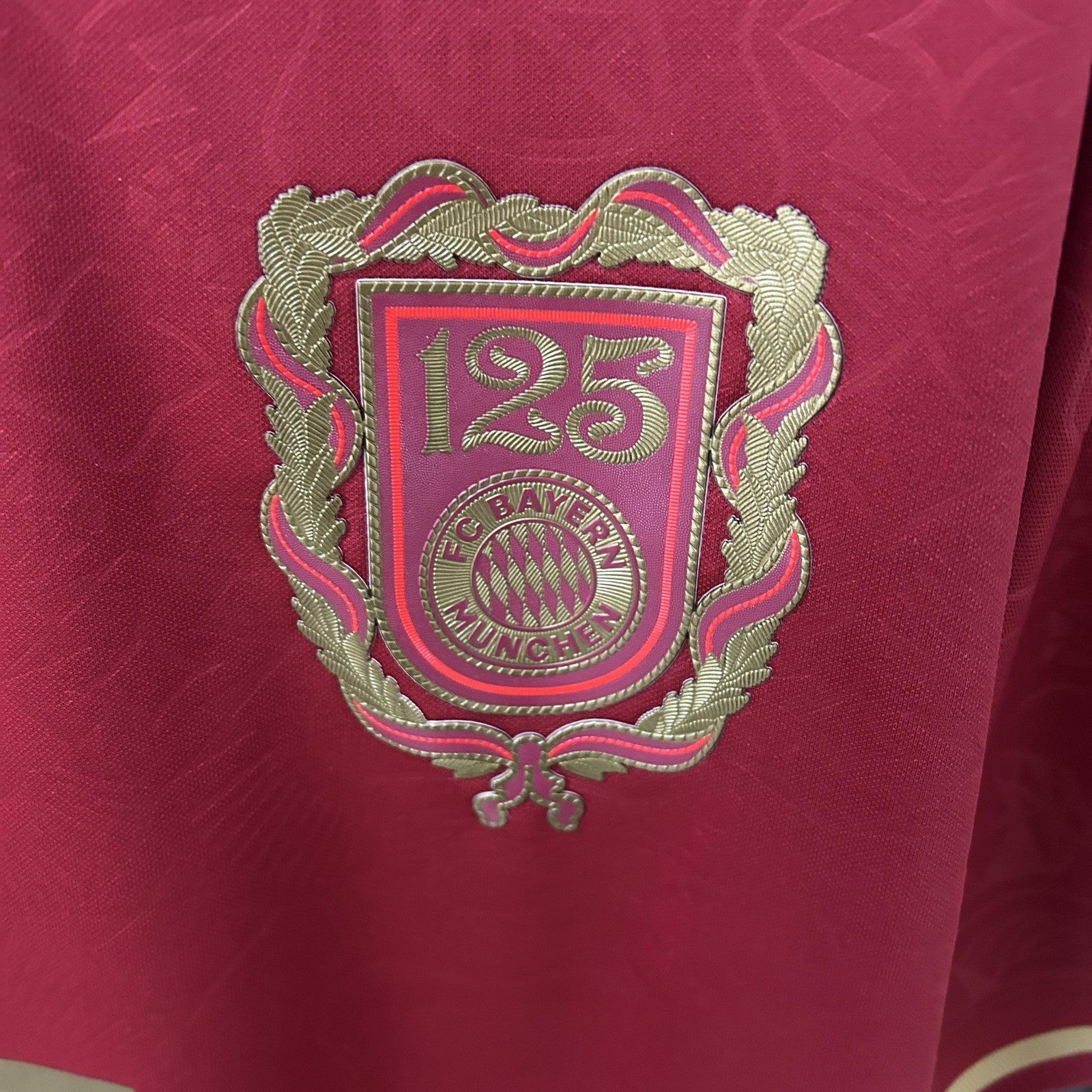 25 26 Bayern Munich 125th Anniversary Jersey