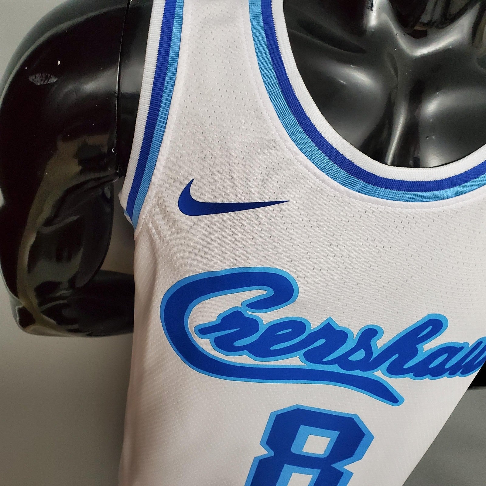 New Bryant #8 Los Angeles Lakers White Nba Jersey Nike Connect Recognition