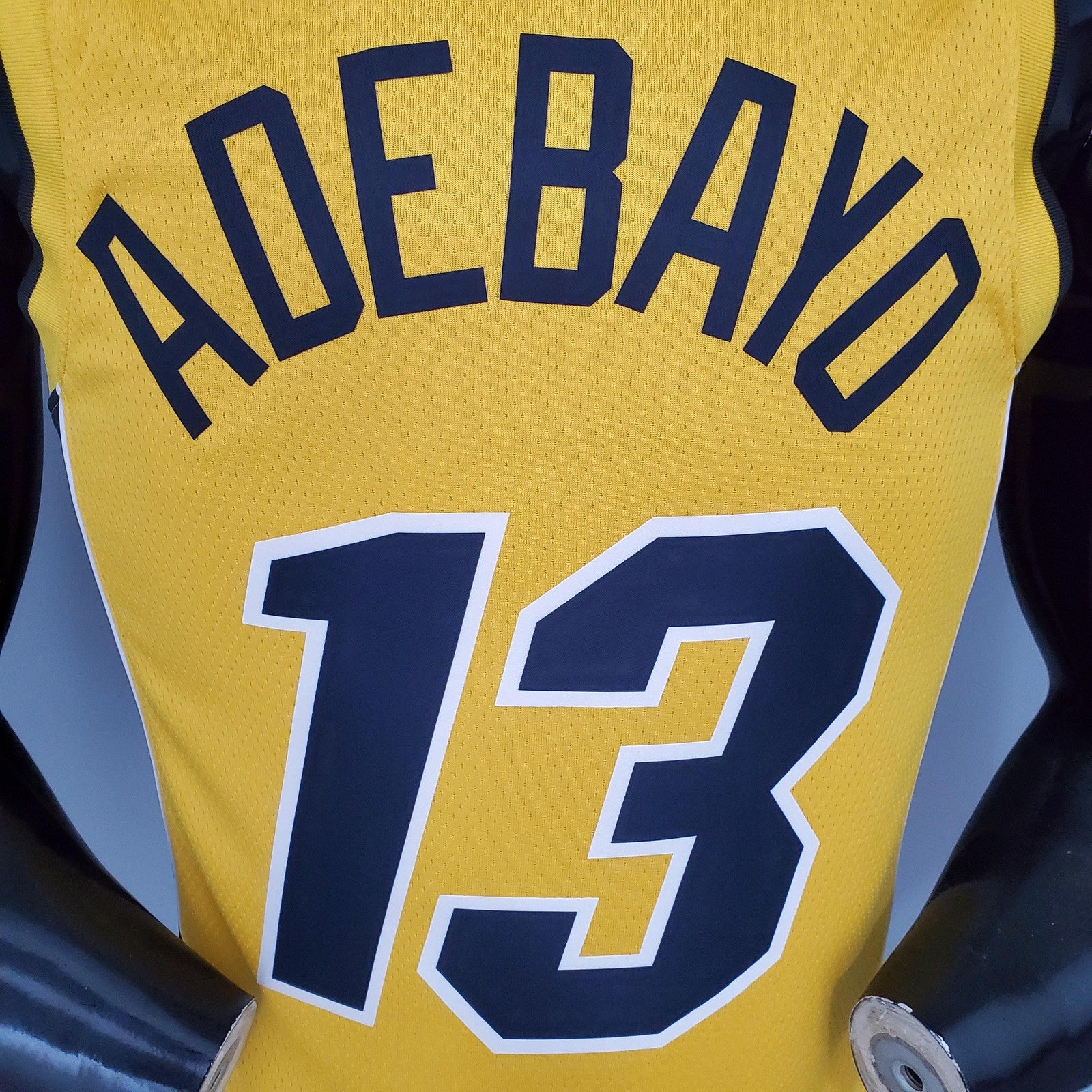 2021 Adebayo#13 Heat Bonus Edition Yellow Nba Jersey