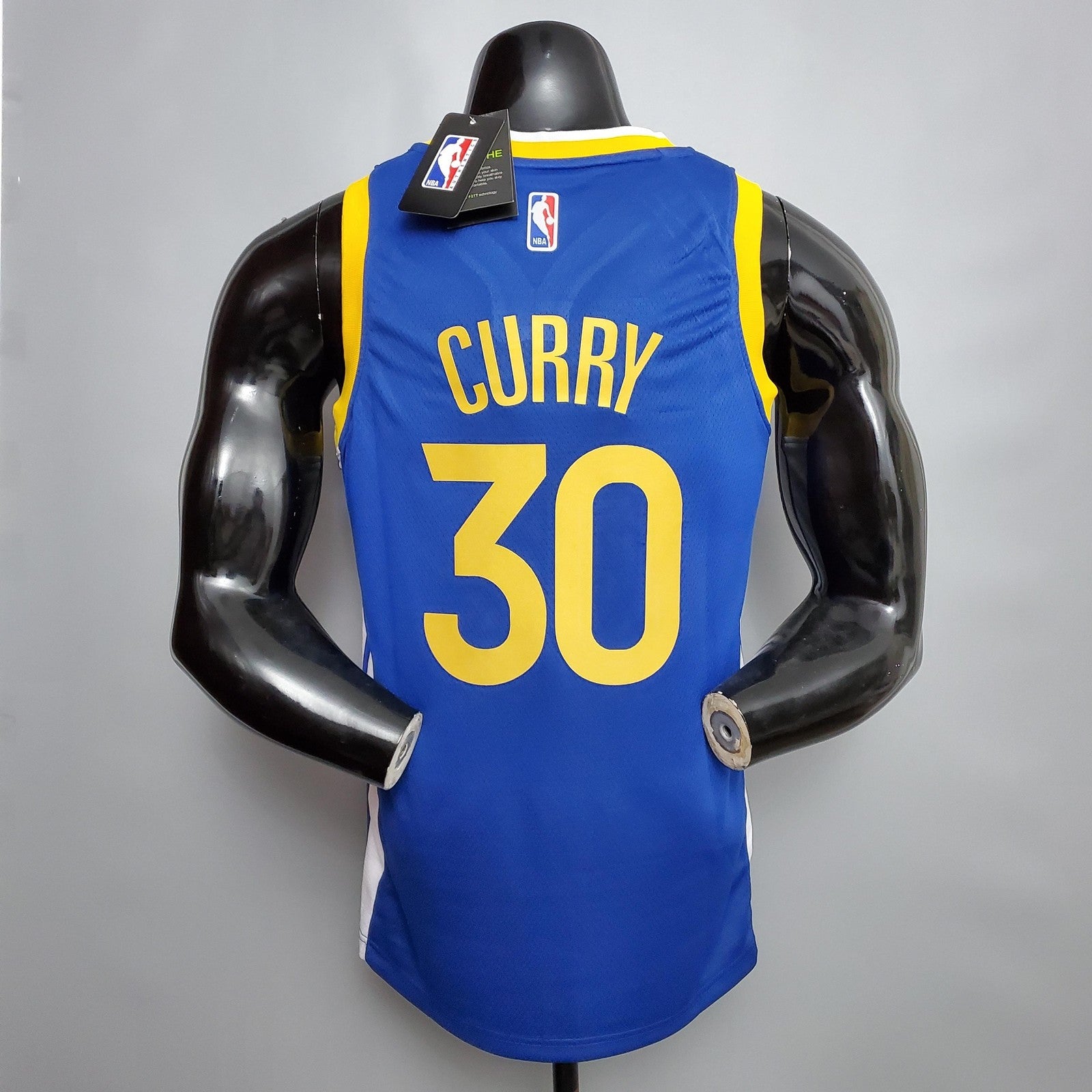 Curry #30 Golden State Warriors Blue Nba Jersey Nike Connect Recognition
