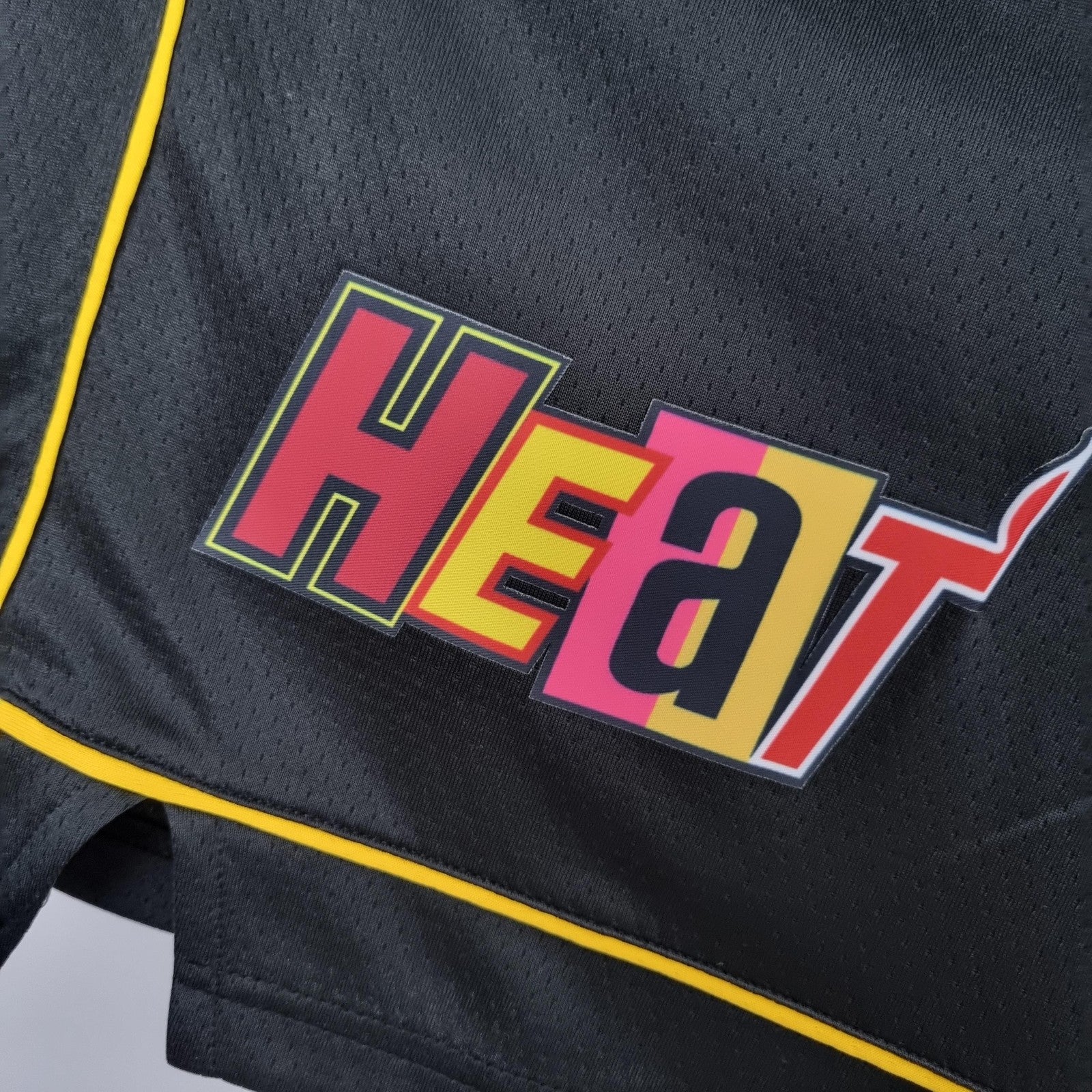 2022 Miami Heat Urban Edition Shorts Black Nba Jersey