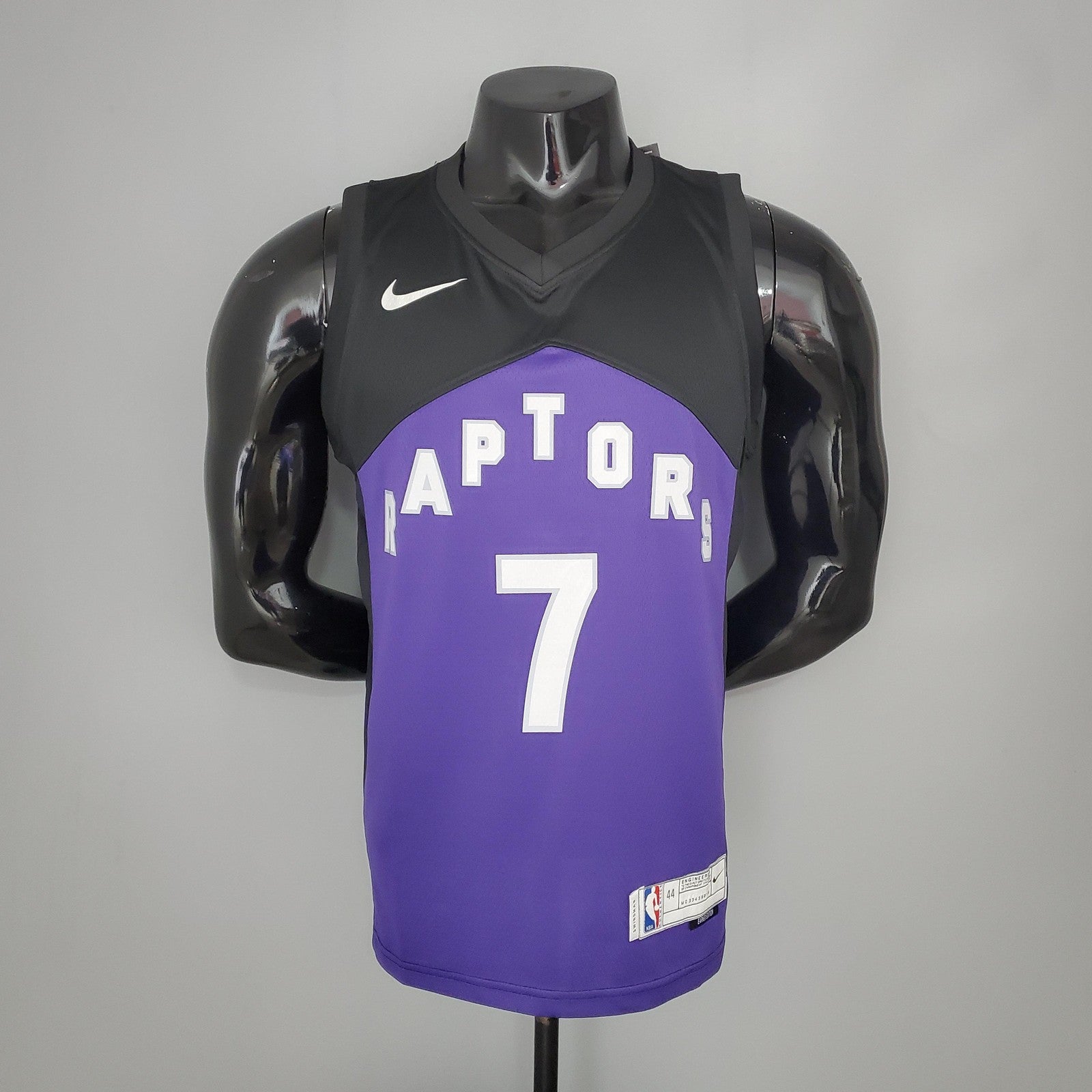 Lowry#7 2021 Raptors Bonus Edition Purple and Black Nba Jersey