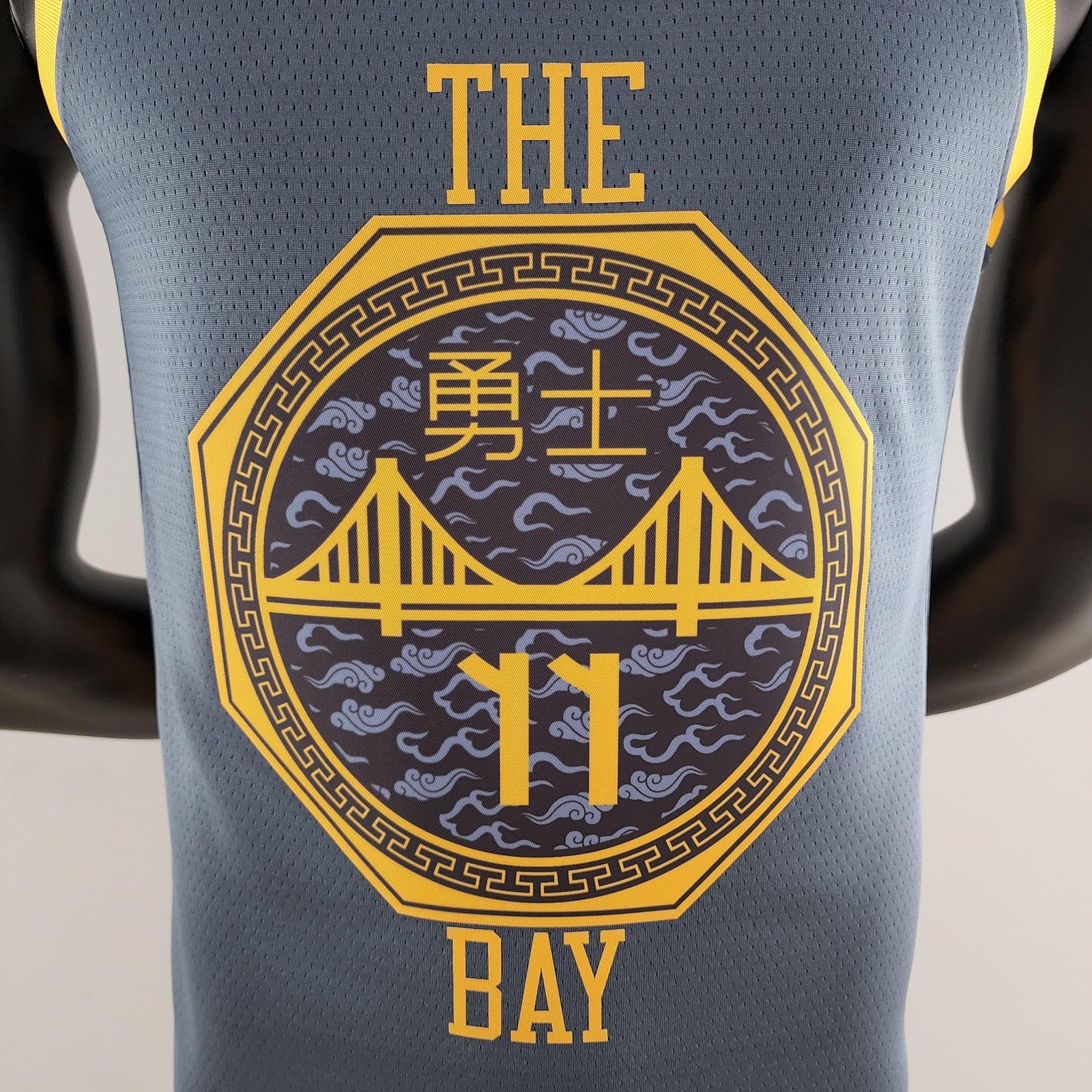2018 Hompson #11 Golden State Warriors Grey Nba Jersey