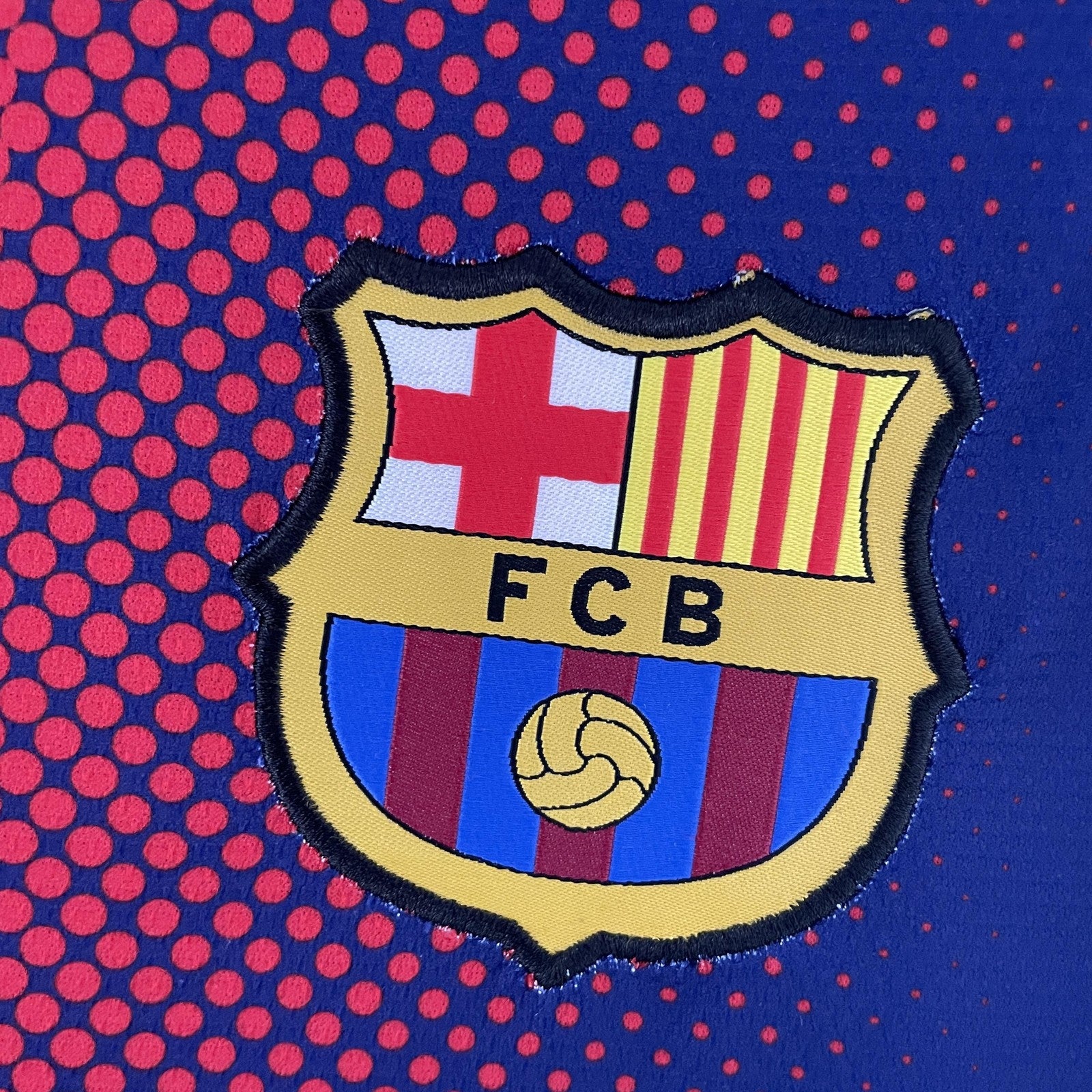 Retro Long Sleeve Barcelona Home