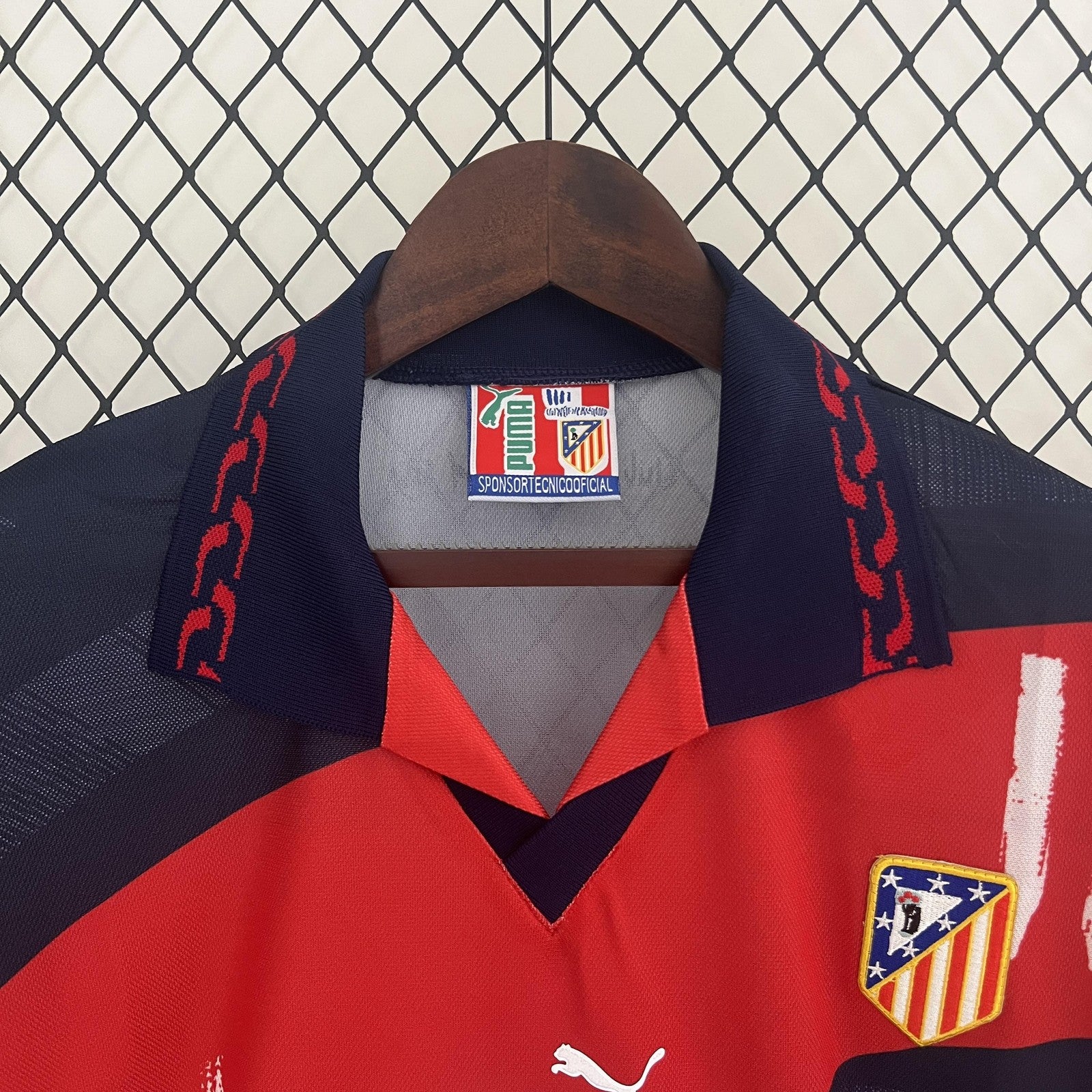 Retro Atletico Madrid 96 97 Away