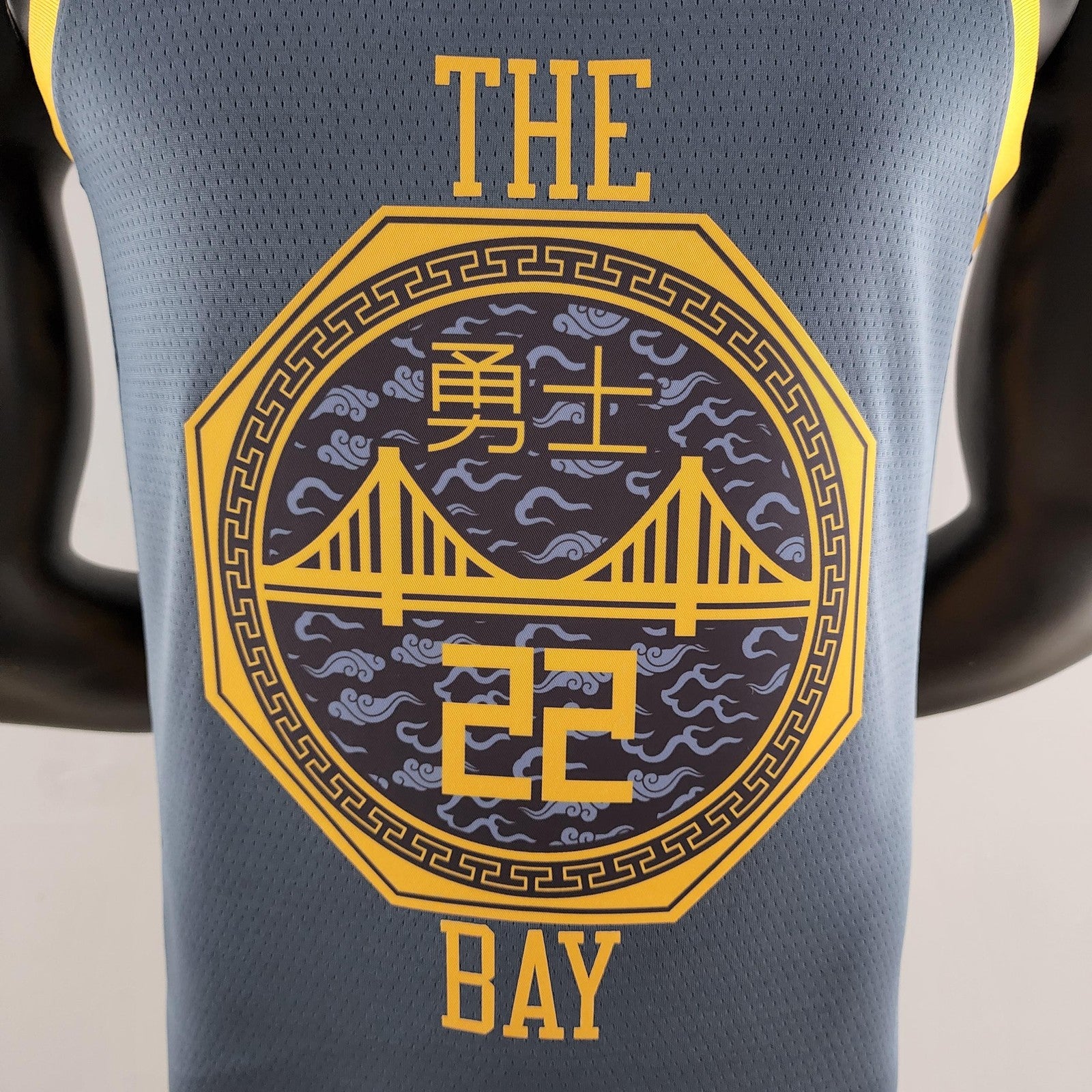 2018 Wiggins #22 Golden State Warriors Grey Nba Jersey