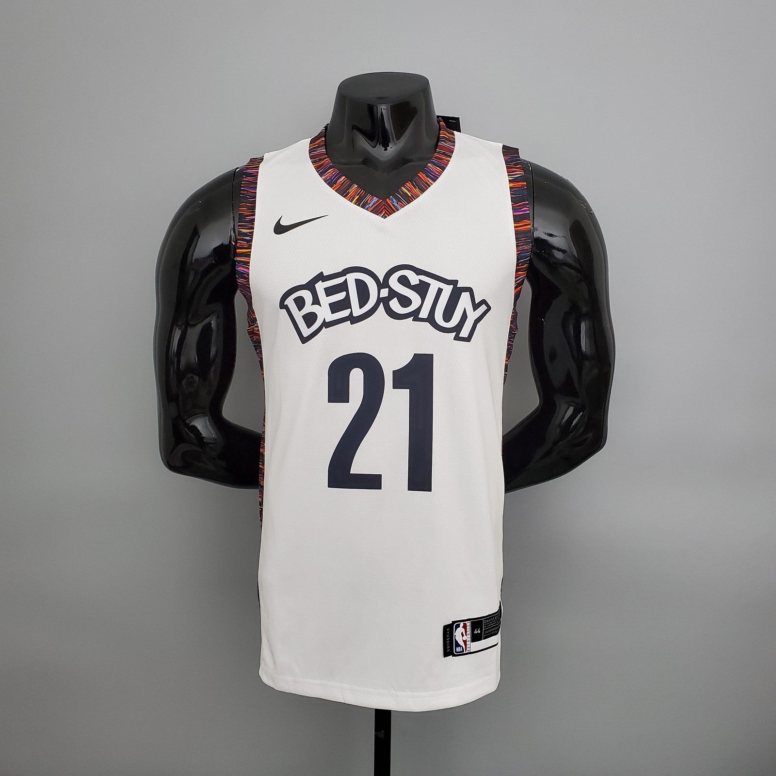 Brooklyn#21 Brooklyn Nets City Version White Nba Jersey