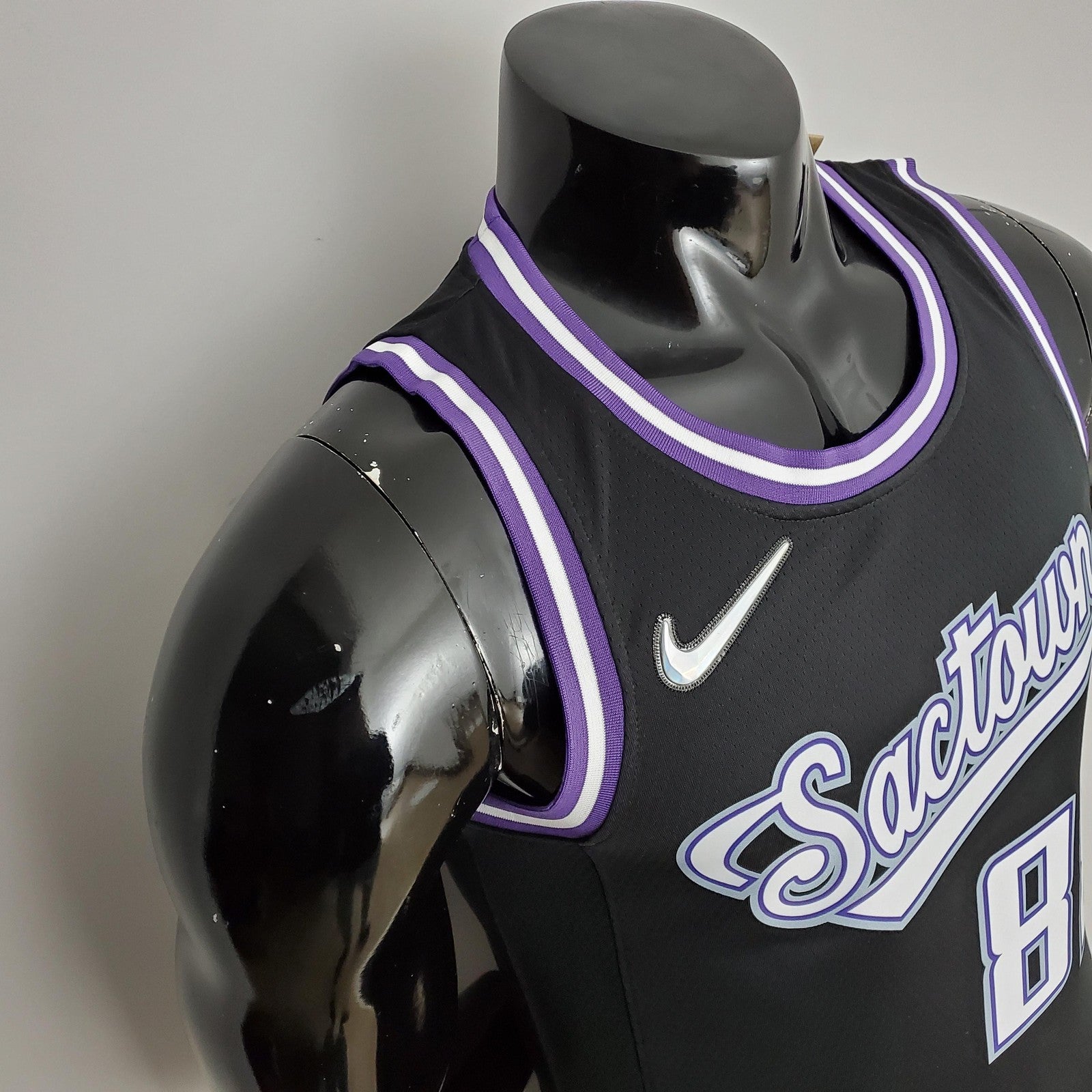 2022 Season Queta#88 Kings City Edition Black Nba Jersey