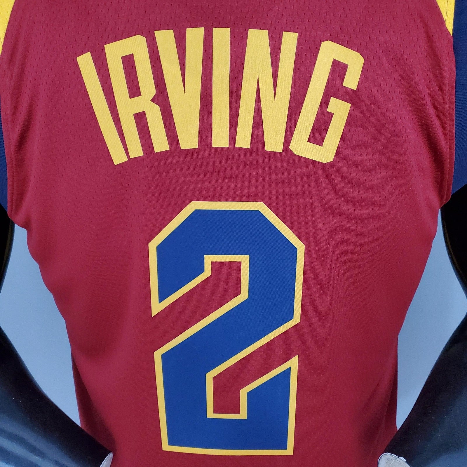 2017 Irving#2 Cavaliers Burgundy Nba Jersey