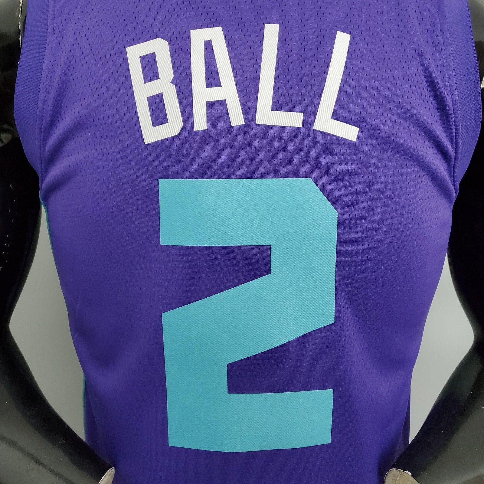Hornets Ball#2 Purple Nba Jersey