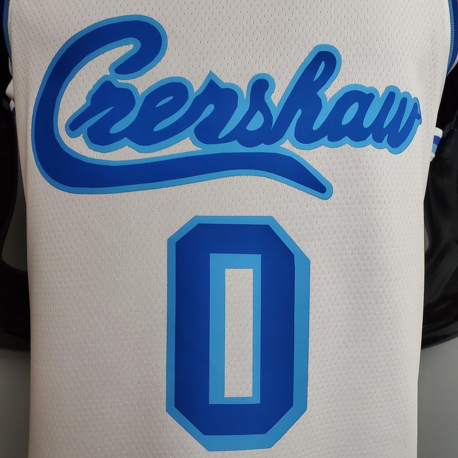 New Kuzma #0 Los Angeles Lakers White Nba Jersey Nike Connect Recognition