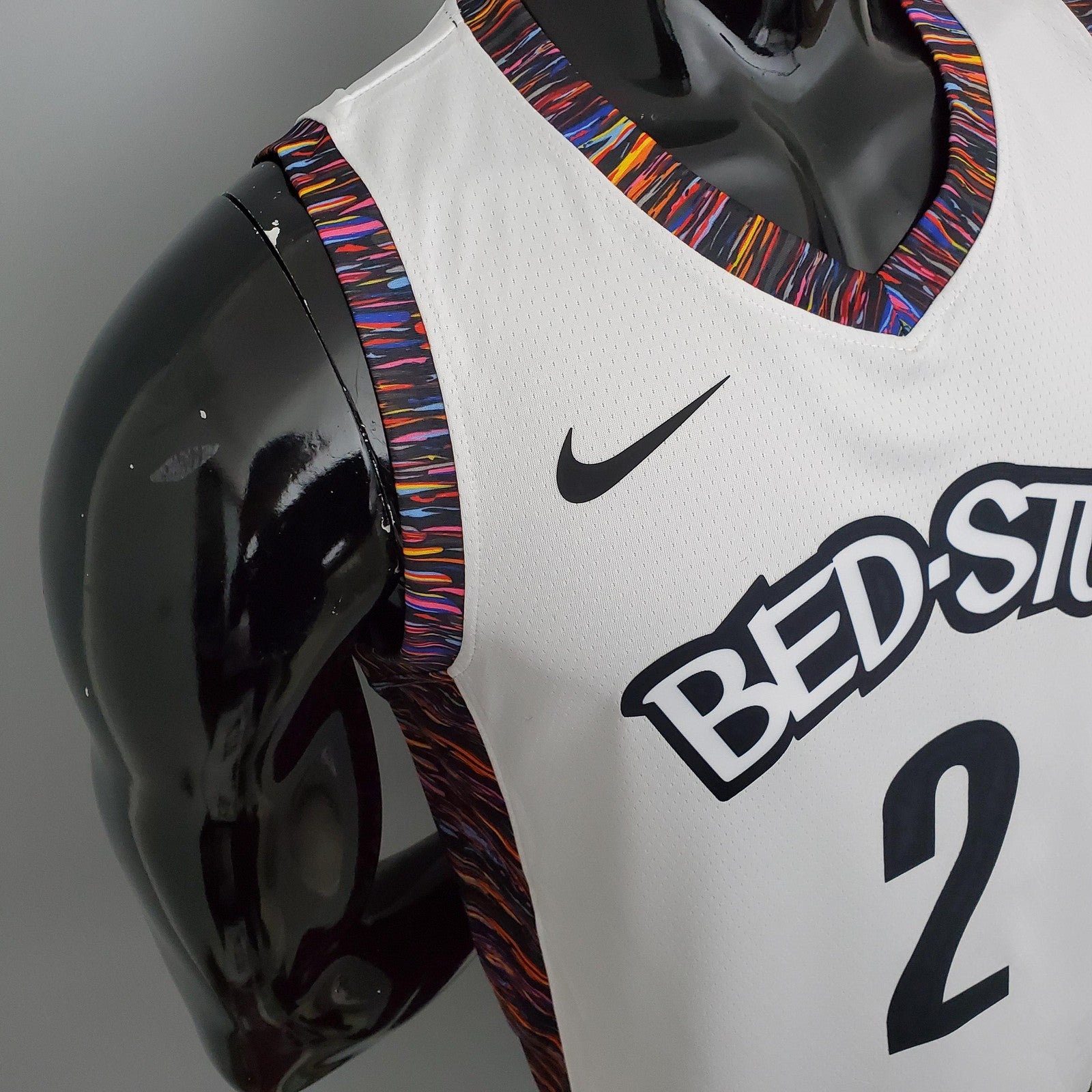 Griffin#2 Brooklyn Nets City Version White Nba Jersey