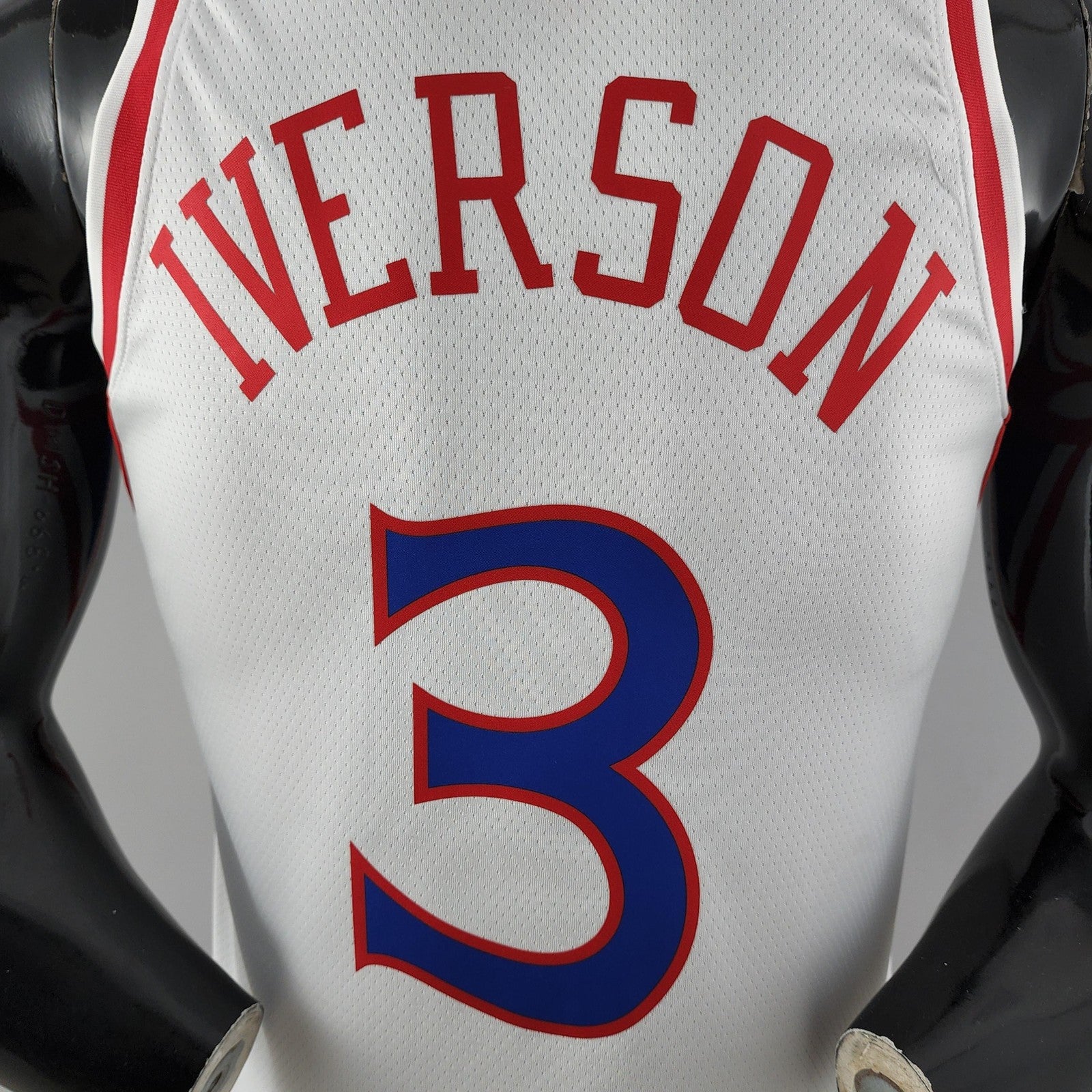 Rookie Philadelphia 76ers Iverson #3 White Nba Jersey