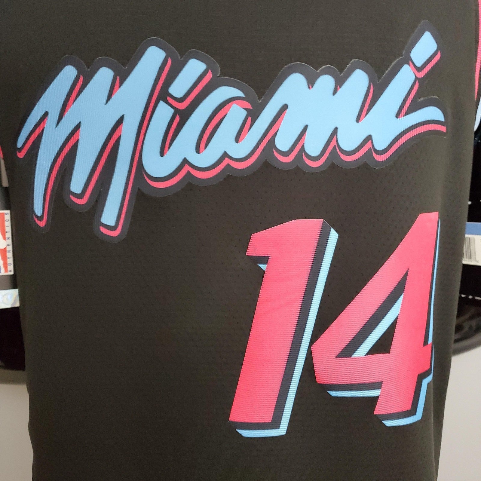Herro#14 Miami Heat V Neck Black Nba Jersey Nike Connect Recognition