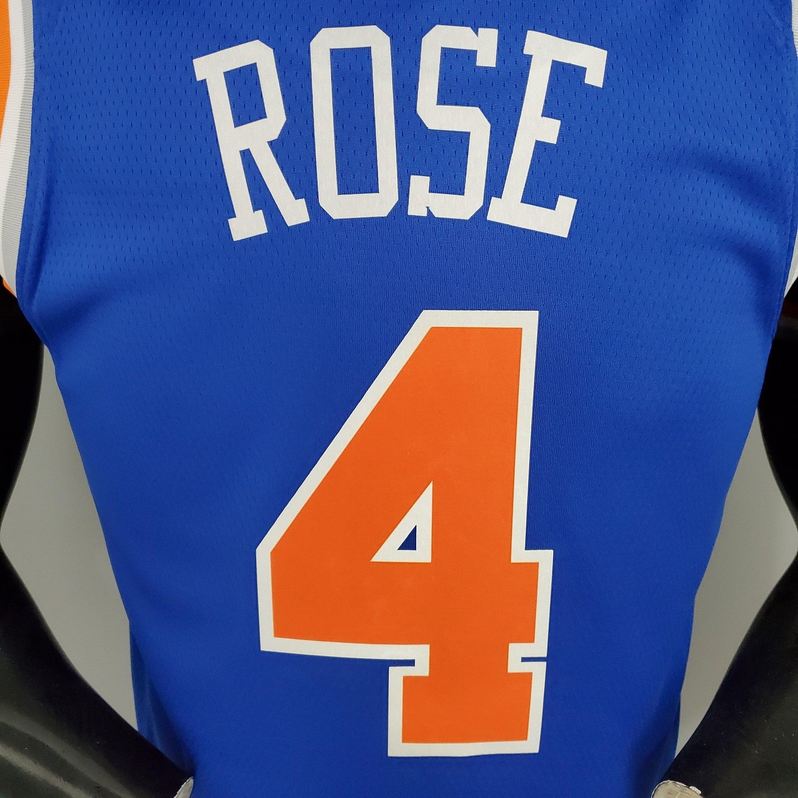 2021 Rose#4 Knicks Blue Nba Jersey