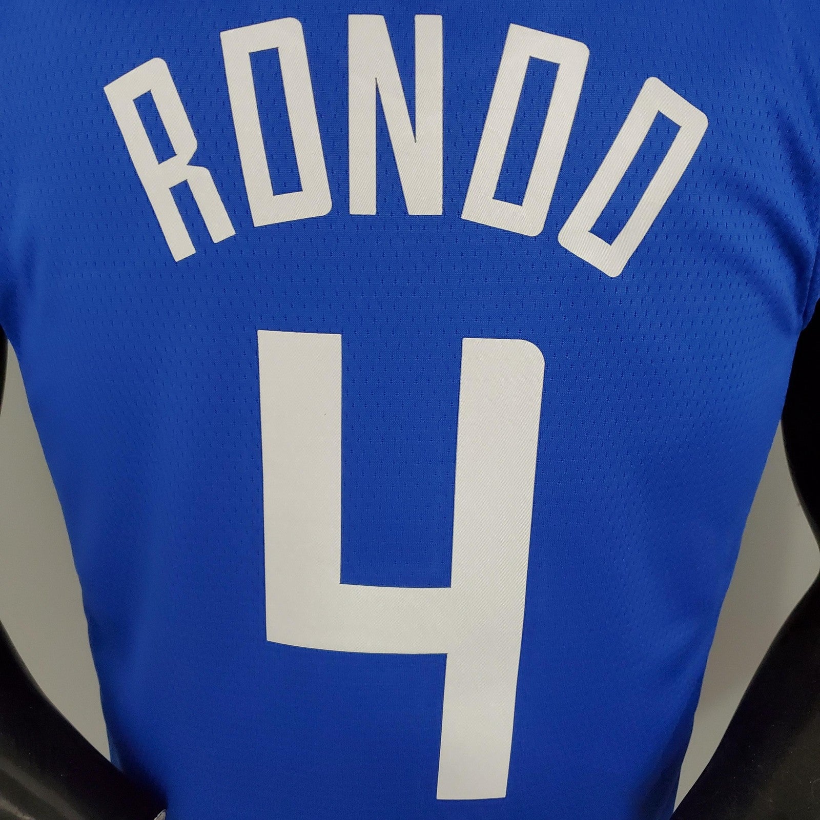 Rondo#4 Clippers Limited Edition Blue Nba Jersey