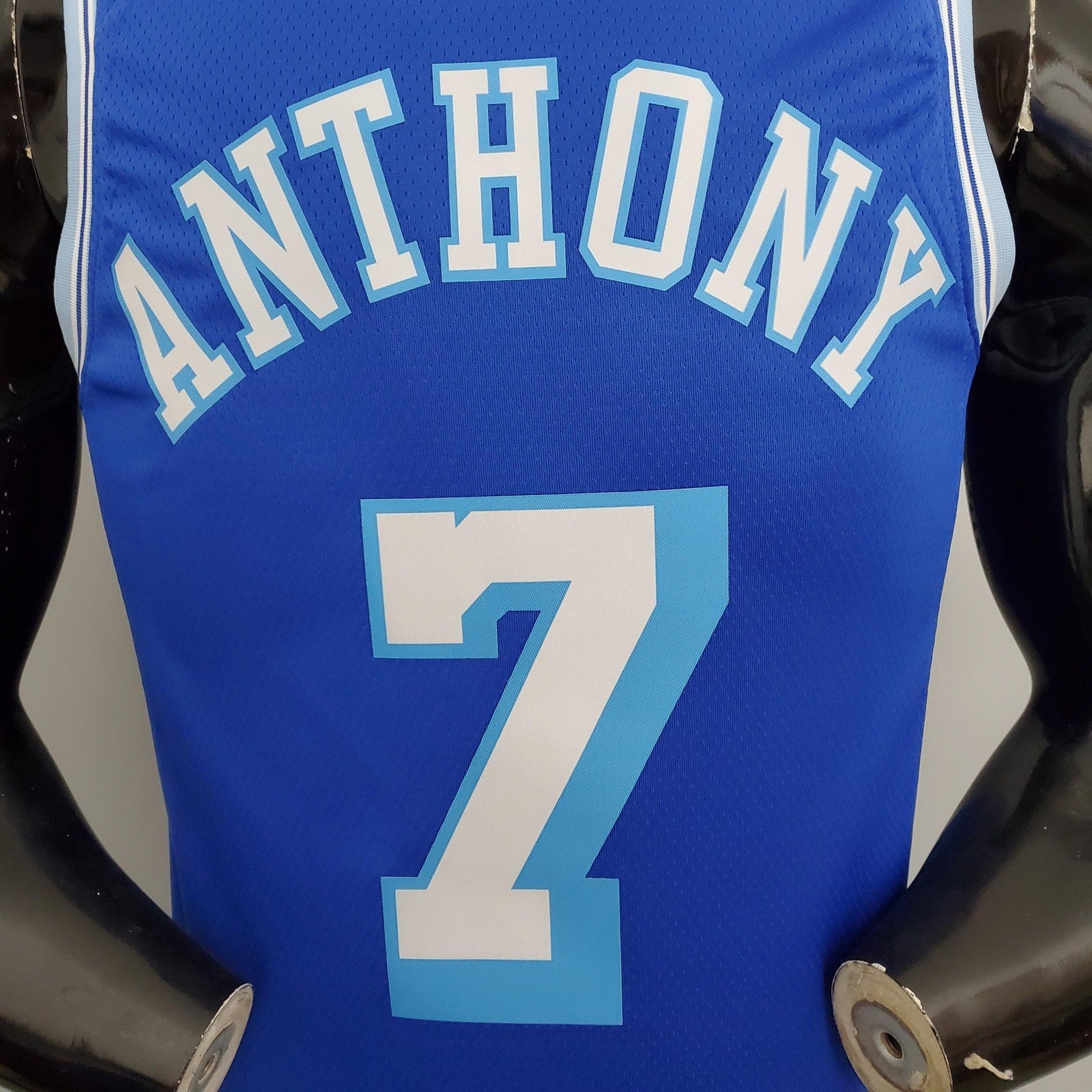 2021 Anthony#7 Lakers Retro Blue Nba Jersey