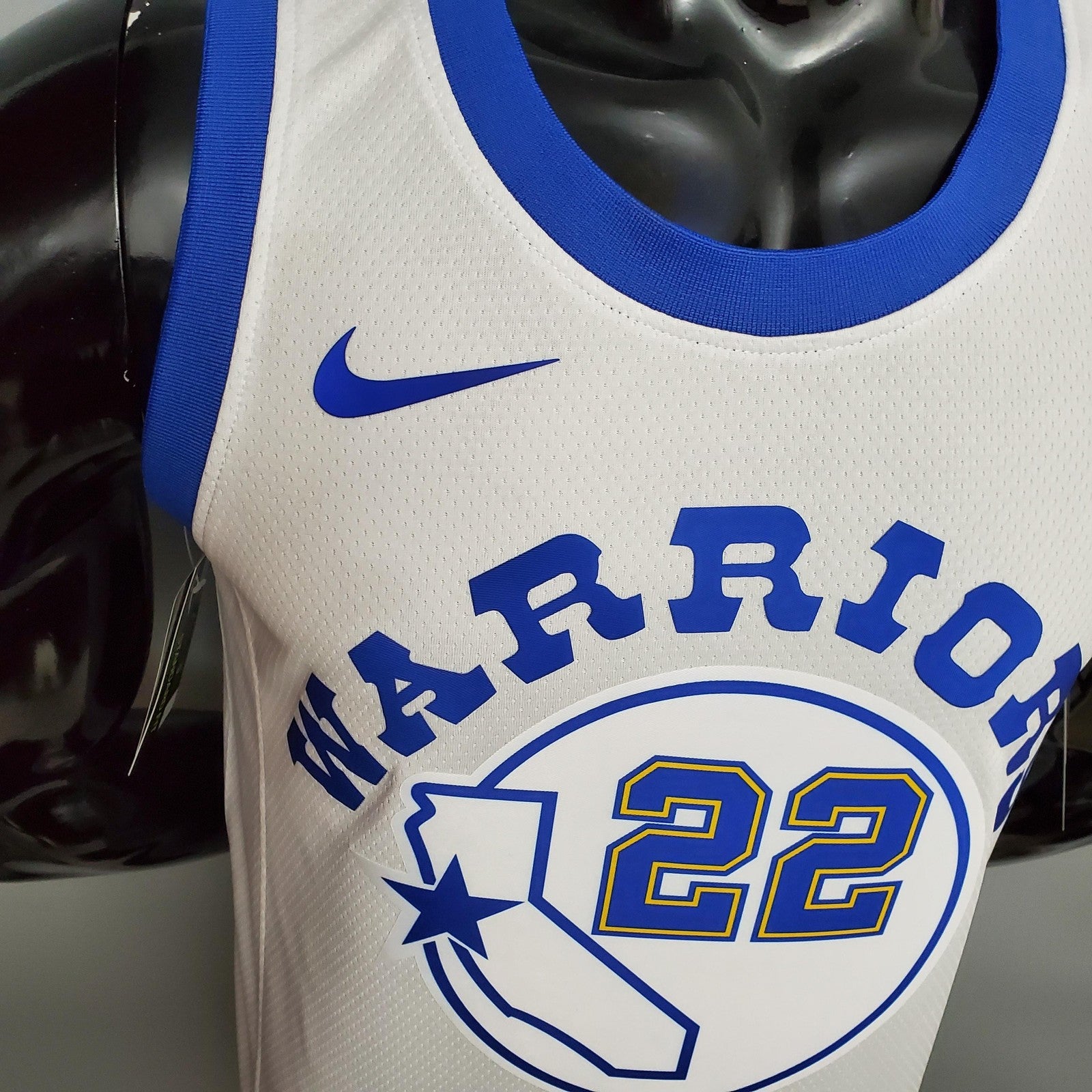 Retro Version Wiggins#22 Golden State Warriors White Nba Jersey