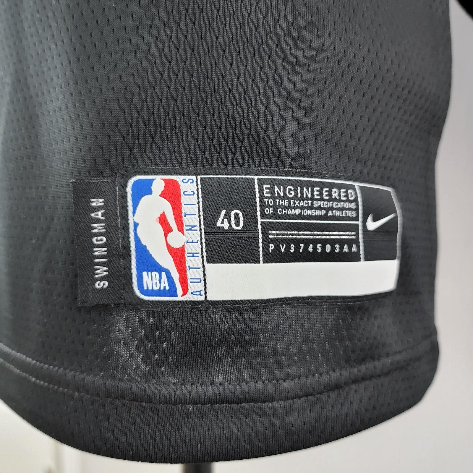 Retro Philadelphia 76ers Iverson #3 Big Meteor Black Nba Jersey