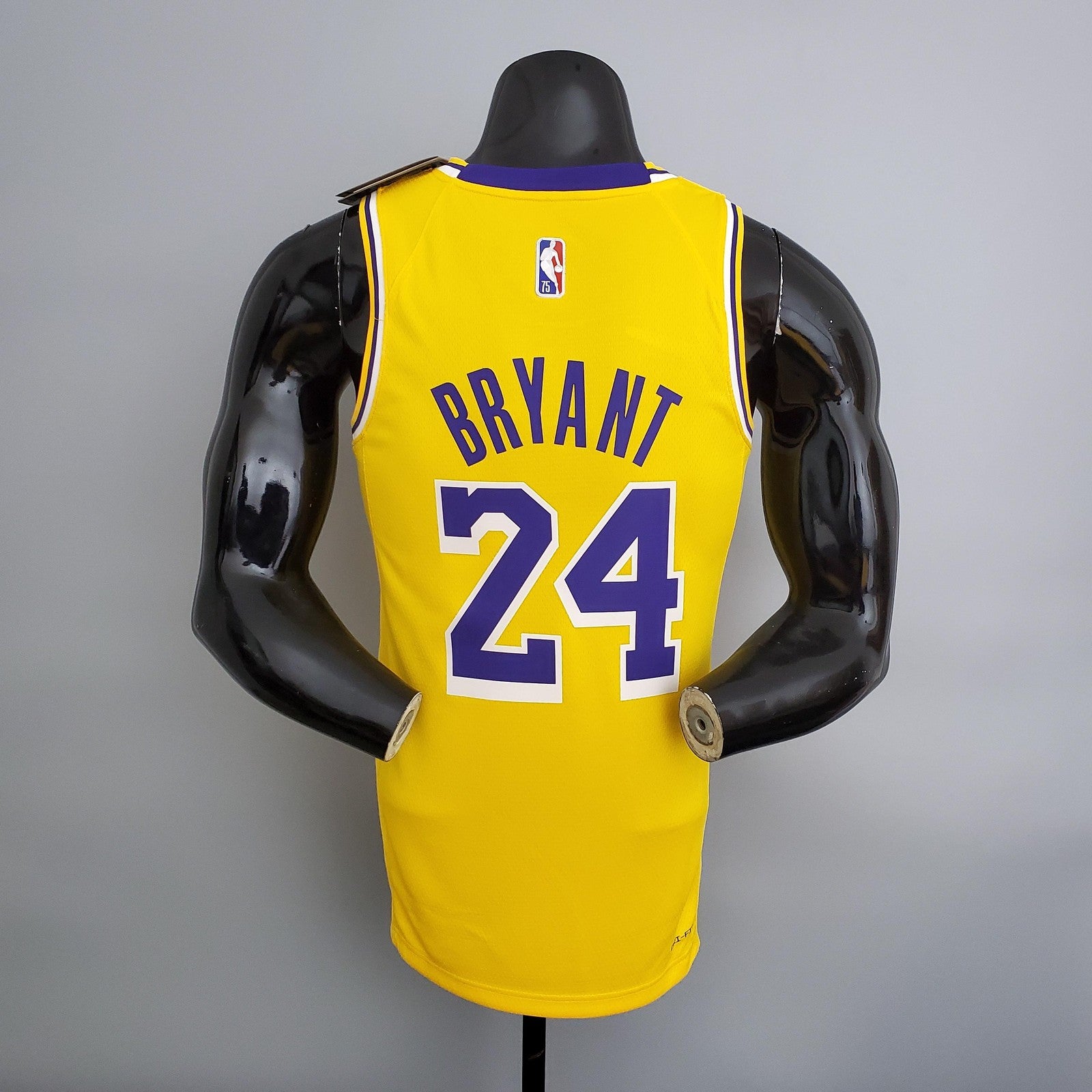 75th Anniversary Lakers Yellow Nba Jersey