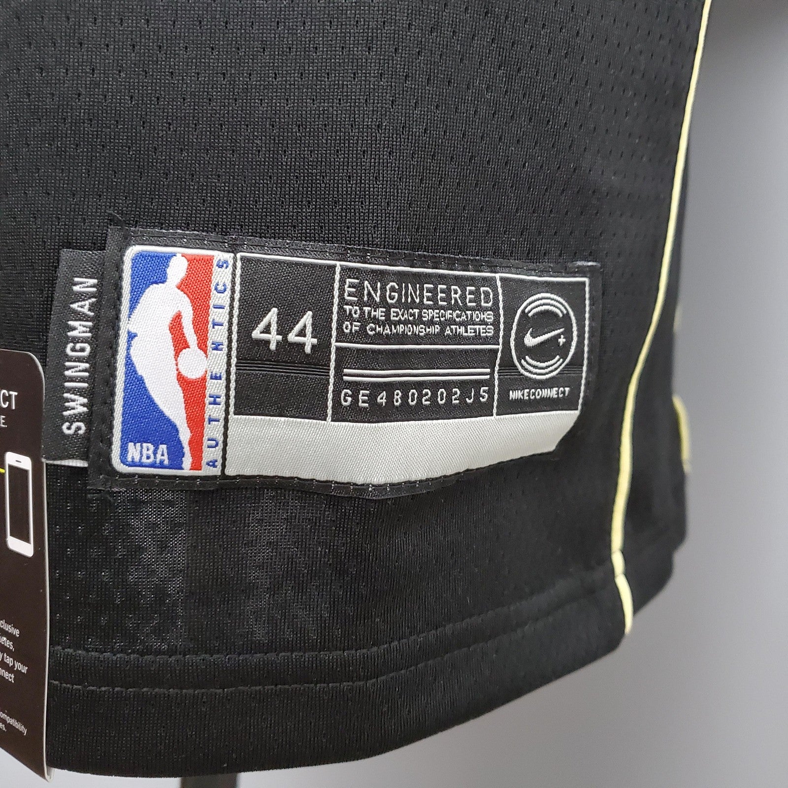 Antetokounmpo#34 Bucks Black Nba Jersey Nike Connect Recognition