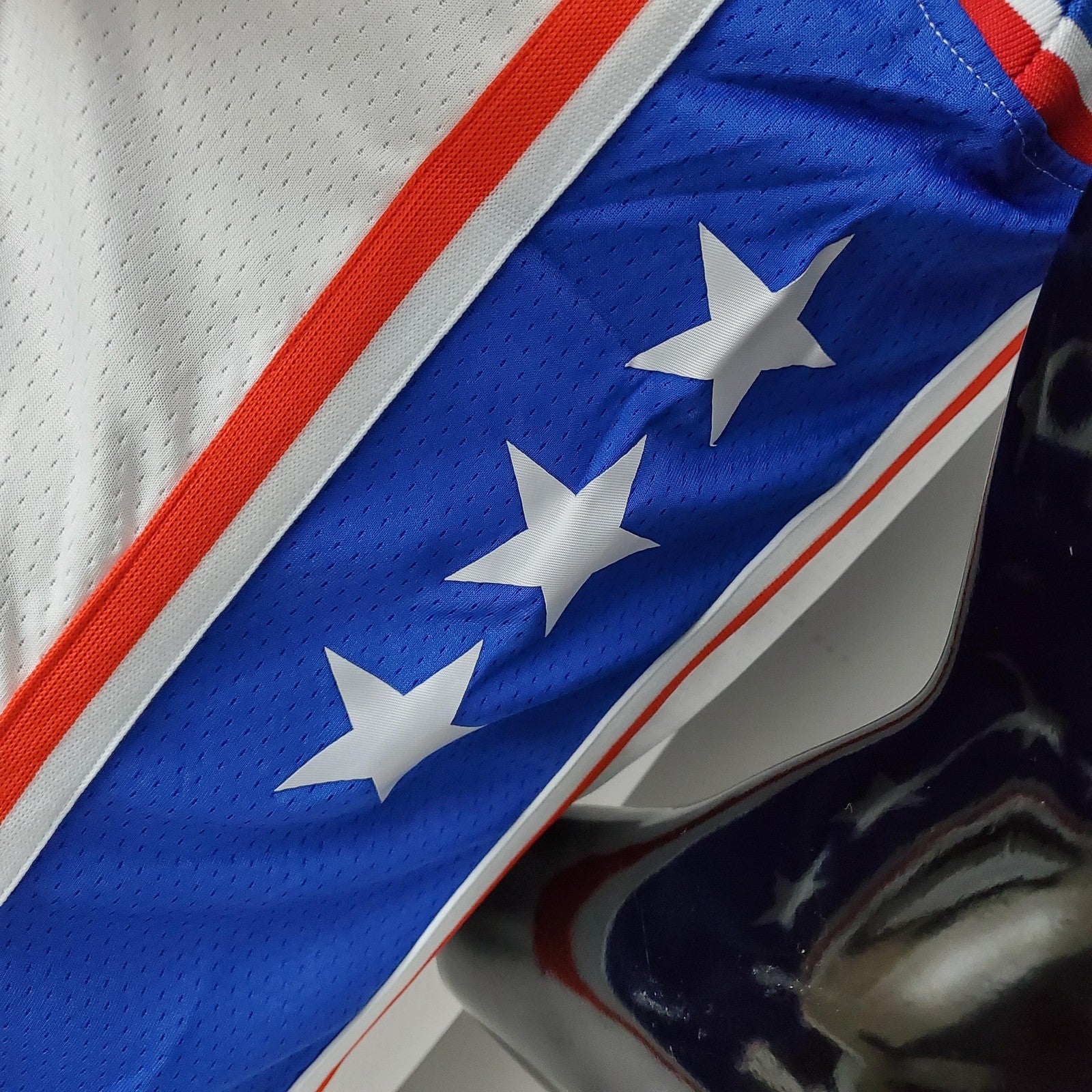 76ers Harden #1 V Neck White