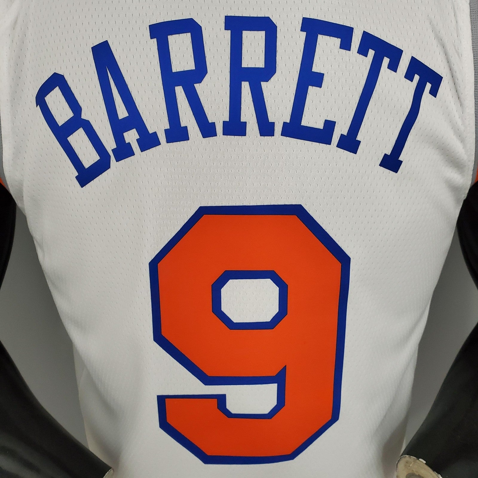 2021 Barrett#9 Knicks White Nba Jersey
