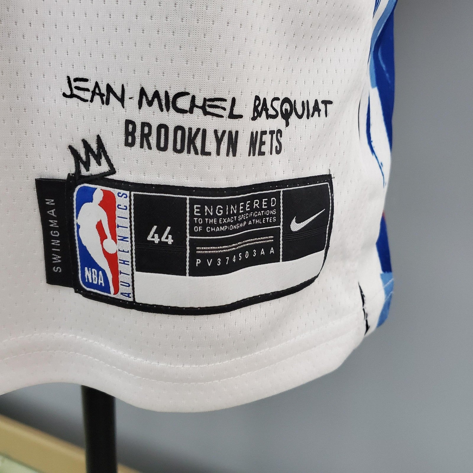 Nets Harris #12 Graffiti (white) Nba Jersey