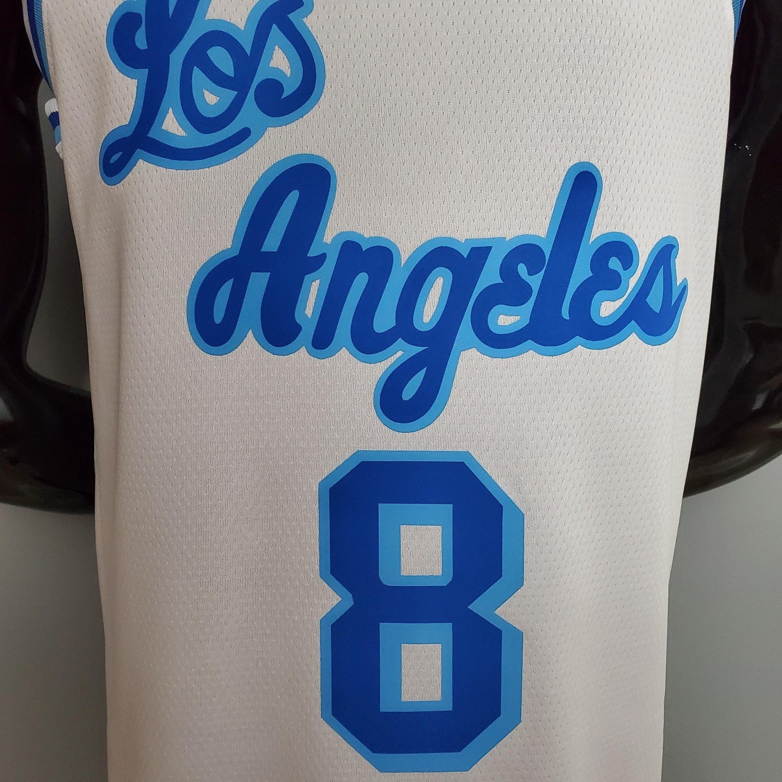 Retro Night Bryant #8 Los Angeles Lakers White Nba Jersey Nike Connect Recognition 2