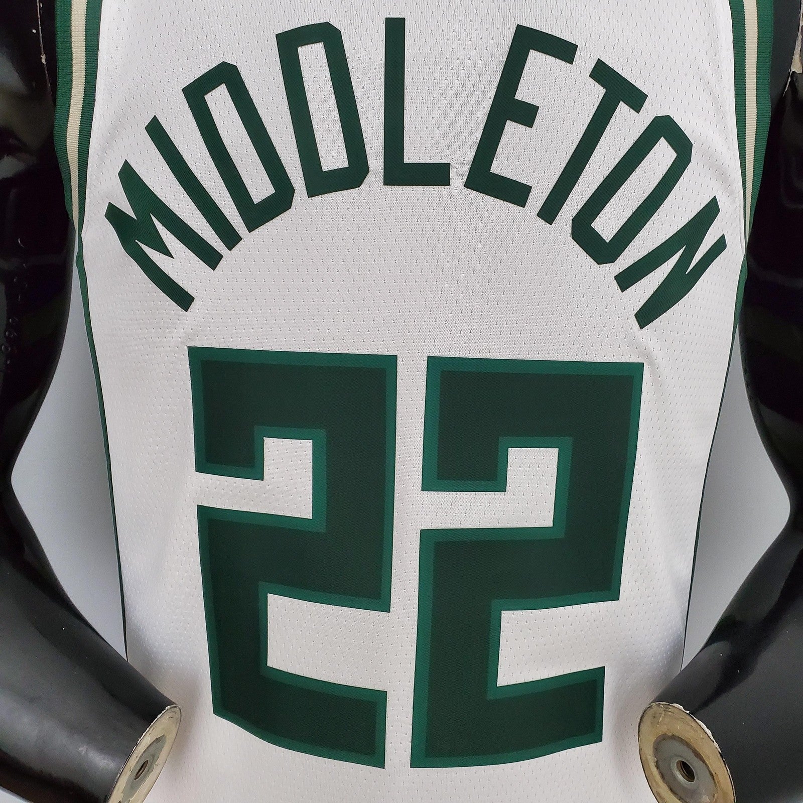 2022 Middleton #22 Bucks White Nba Jersey
