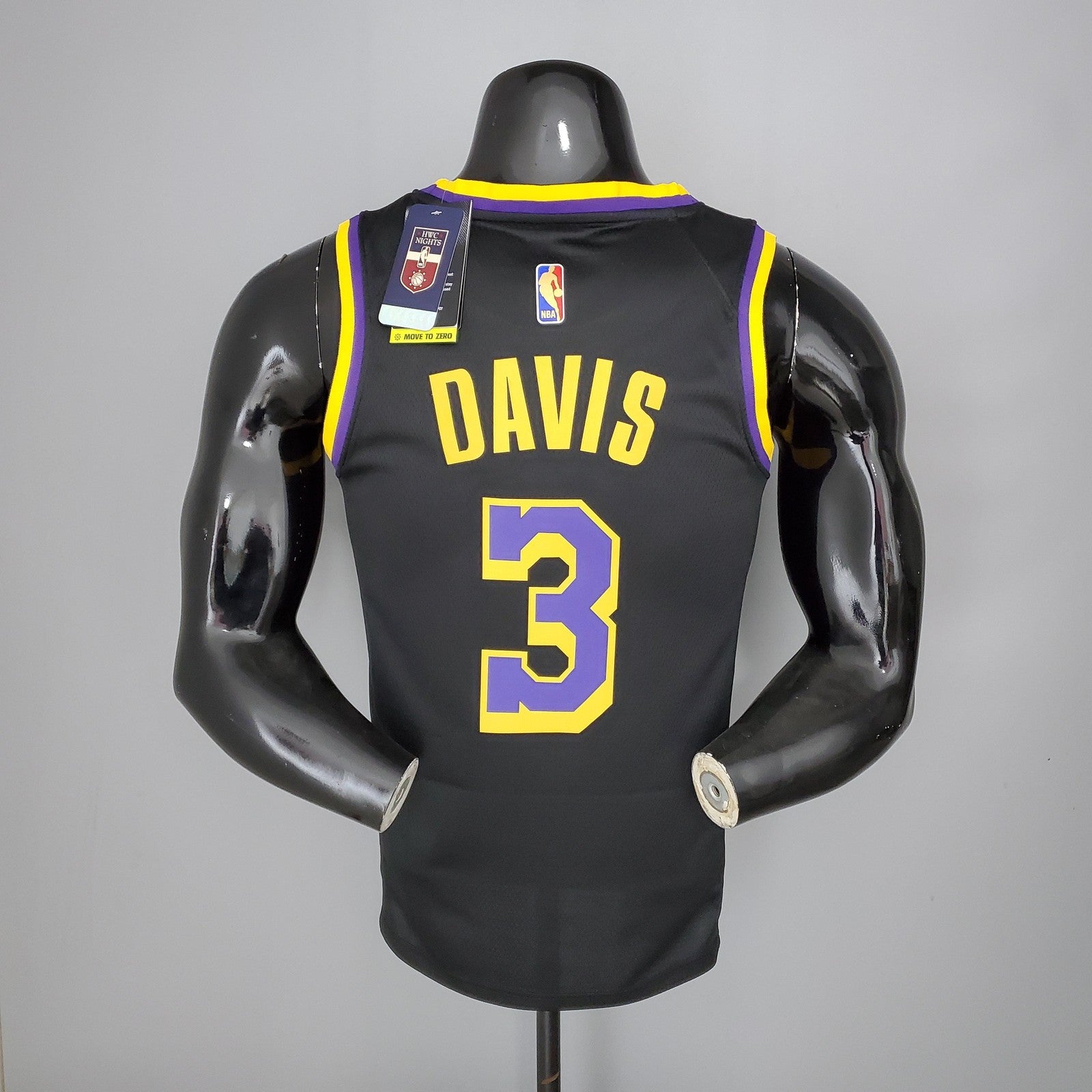 2021 Davis#3 Los Angeles Lakers Bonus Edition Black Nba Jersey