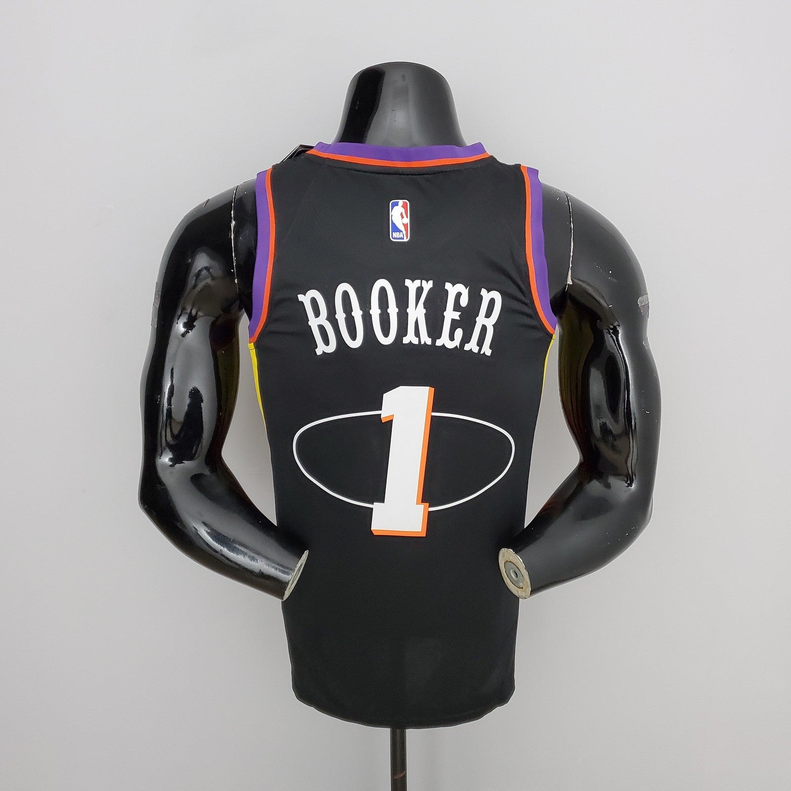 2022 Season Booker #1 Suns City Edition Black Nba Jersey