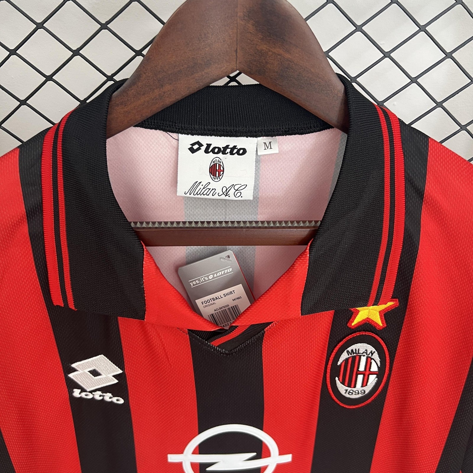 Retro Ac Milan 97 98 Home