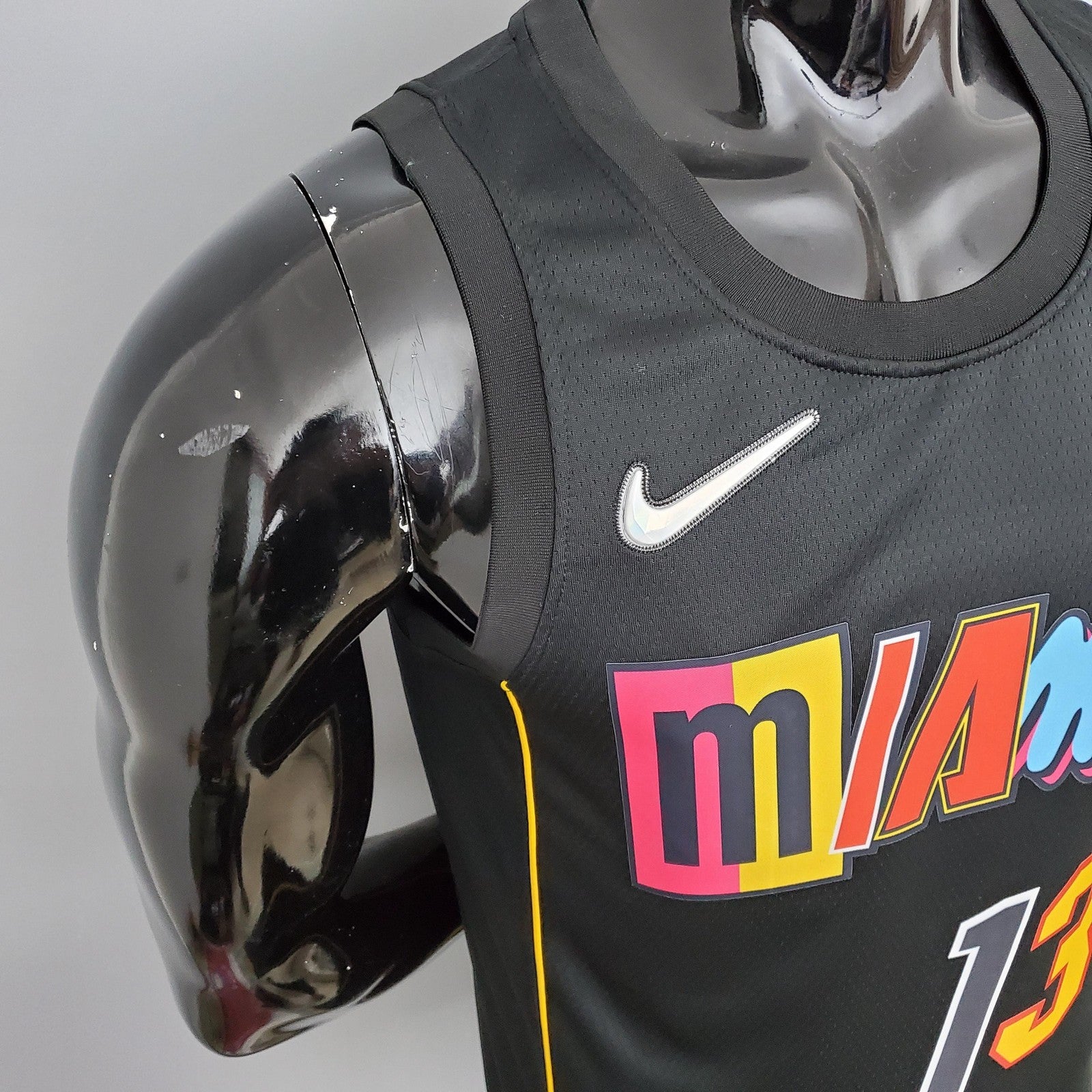 2022 Season Adebay #13 Heat City Edition Black Nba Jersey