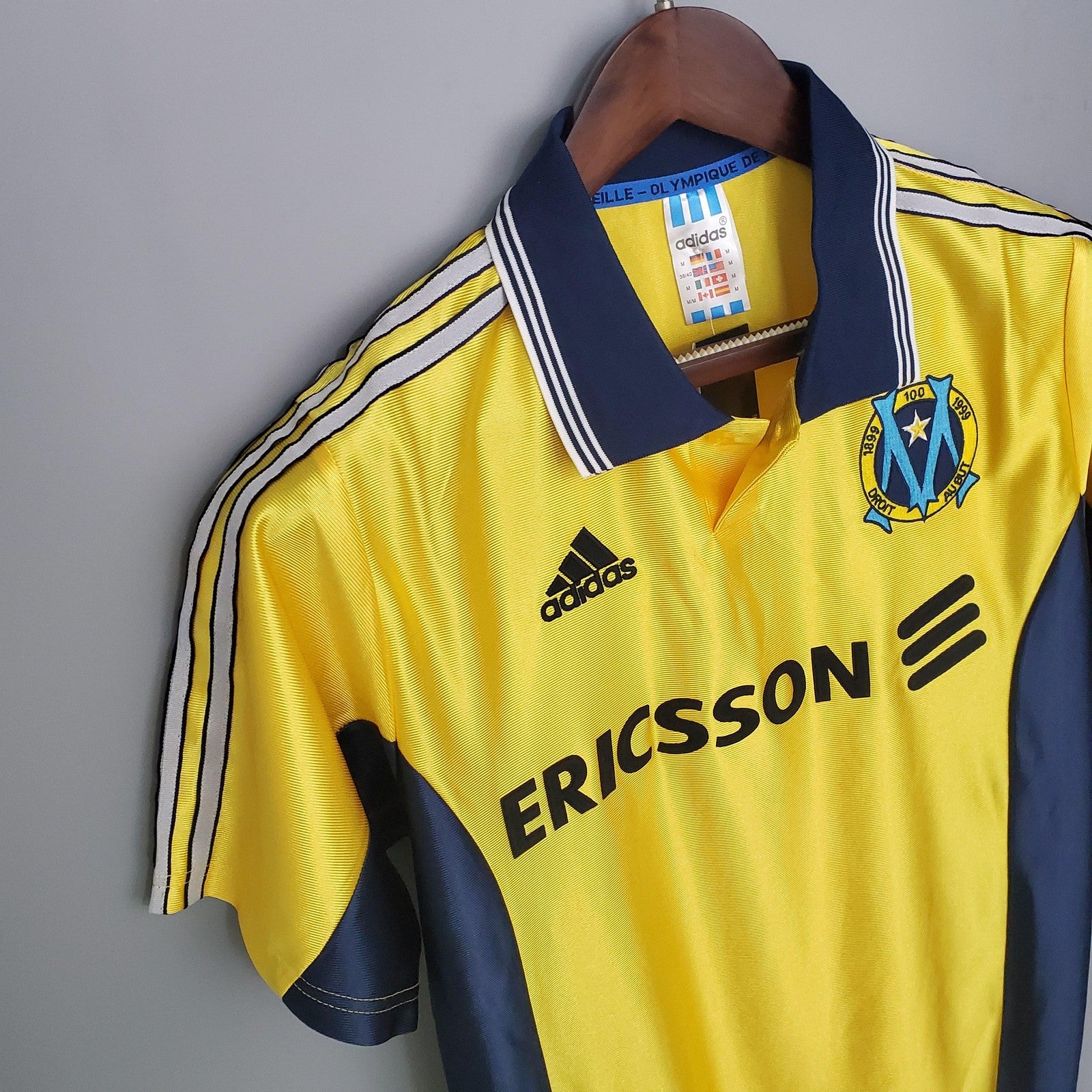 Retro Marseille Away Yellow (811)