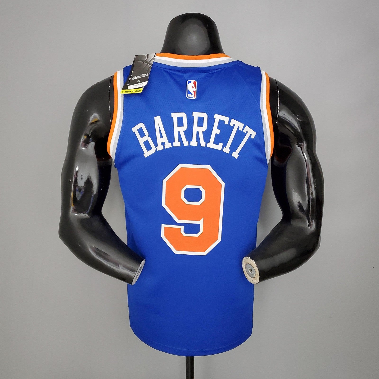 2021 Barrett#9 Knicks Blue Nba Jersey