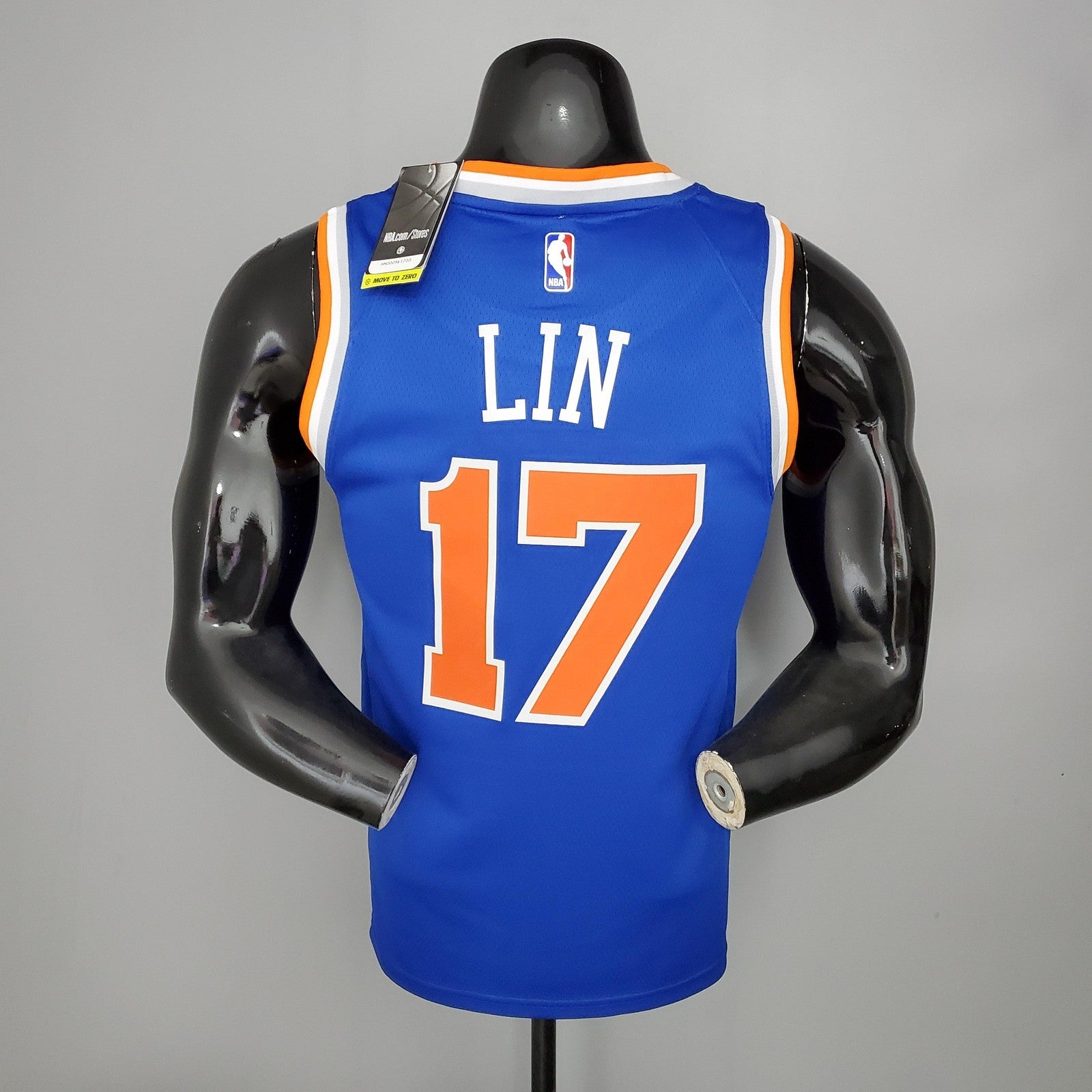 2021 Lin#17 Knicks Blue Nba Jersey