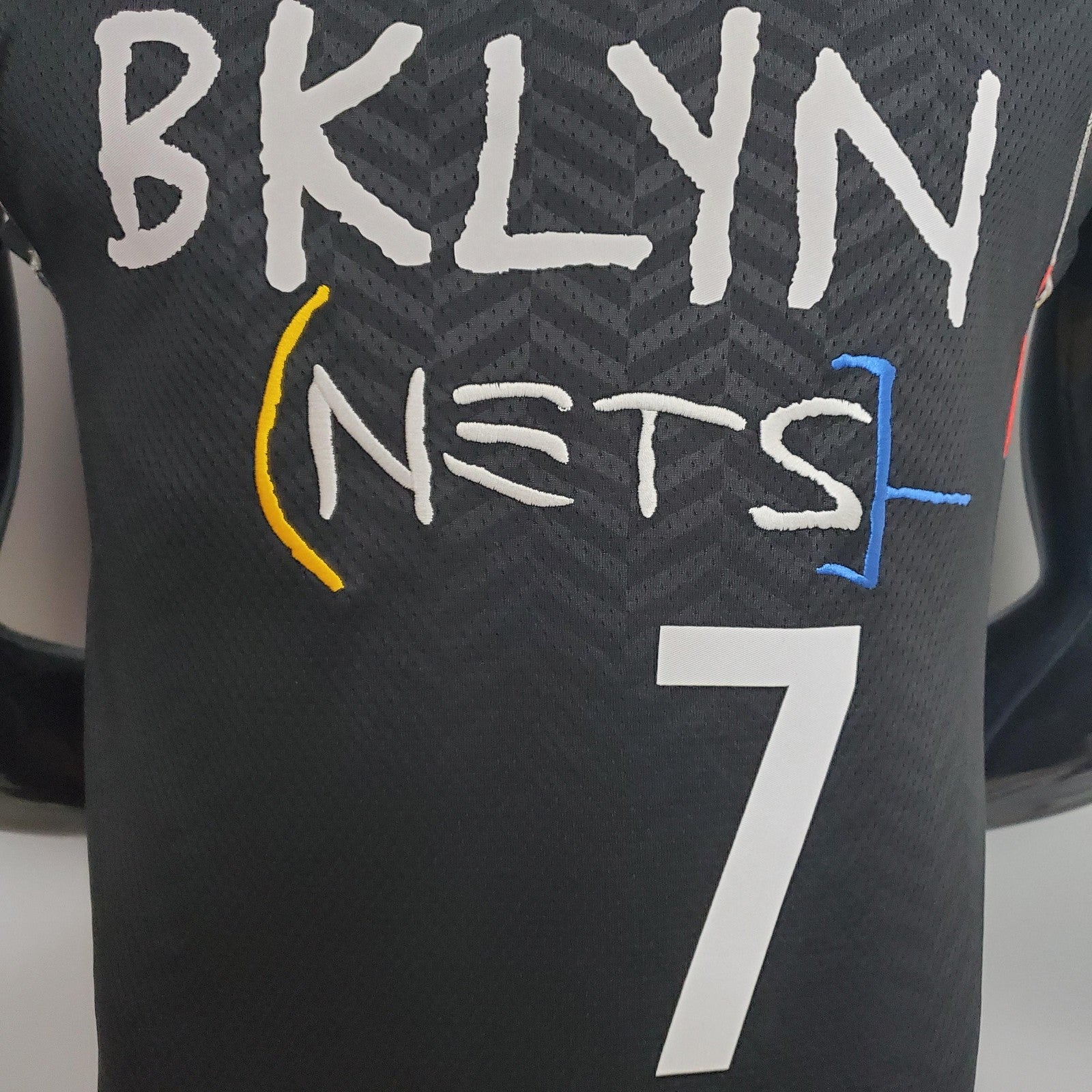 New Brooklyn Nets Durant#7 City Edition Black 2
