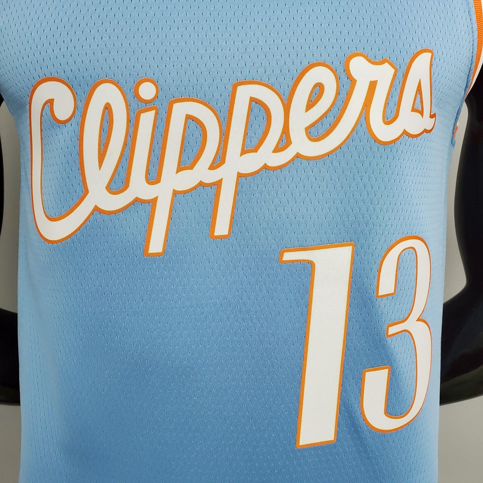 2022 Season George #13 Clippers City Edition Blue Nba Jersey