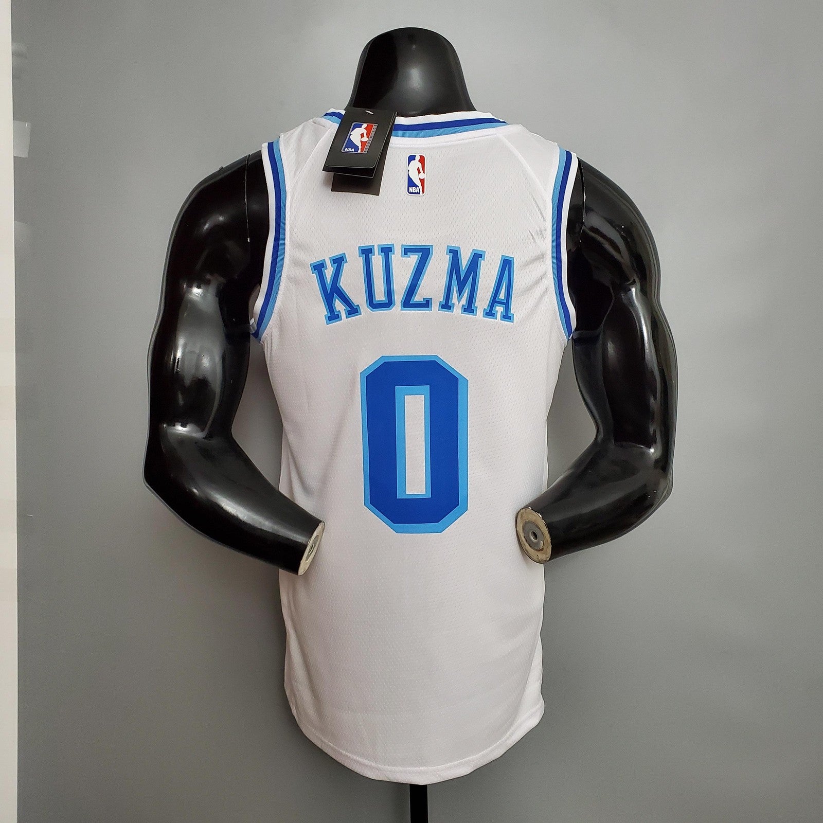 Retro Night Kuzma #0 Los Angeles Lakers White Nba Jersey Nike Connect Recognition