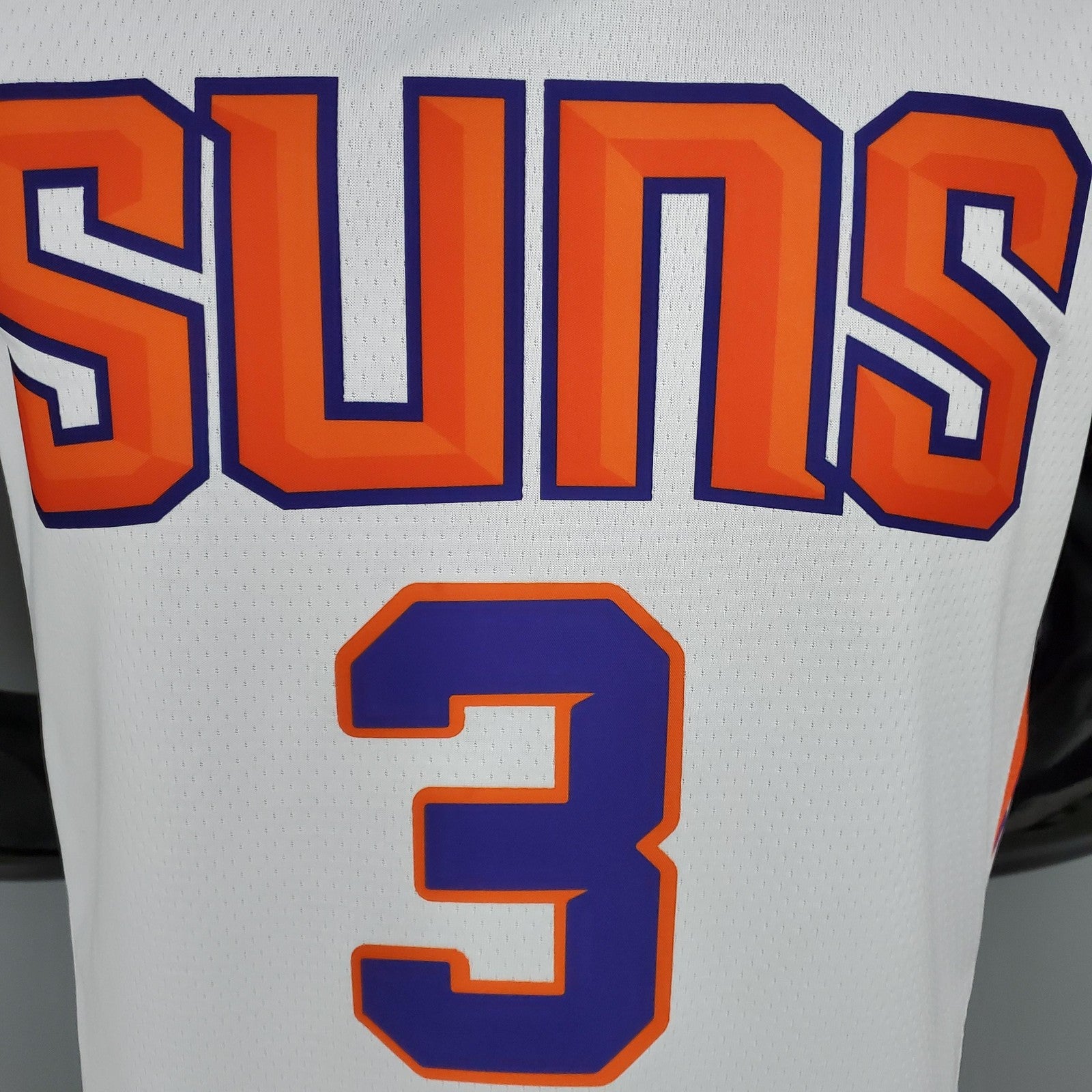 Paul#3 Phoenix Suns White Nba Jersey