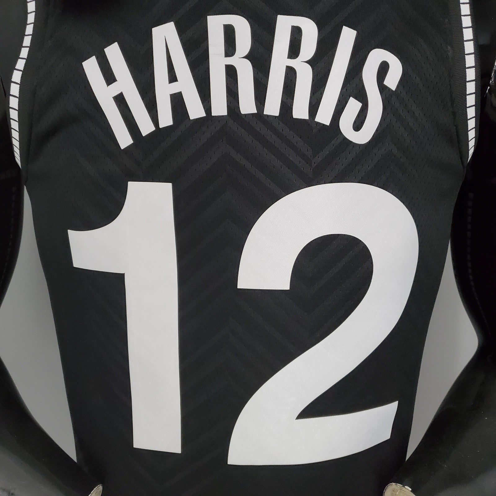 2021 Harris#12 Brooklyn Nets Bonus Edition Black Nba Jersey