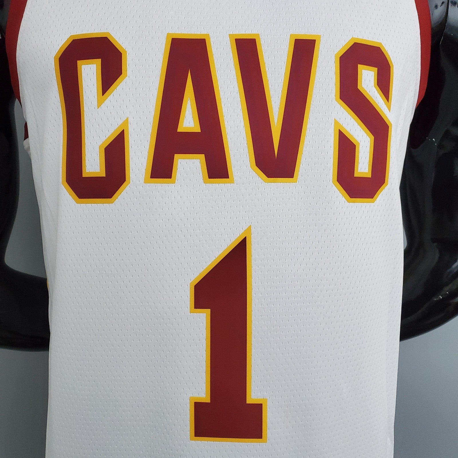 Cavaliers Rose #1 White Nba Jersey