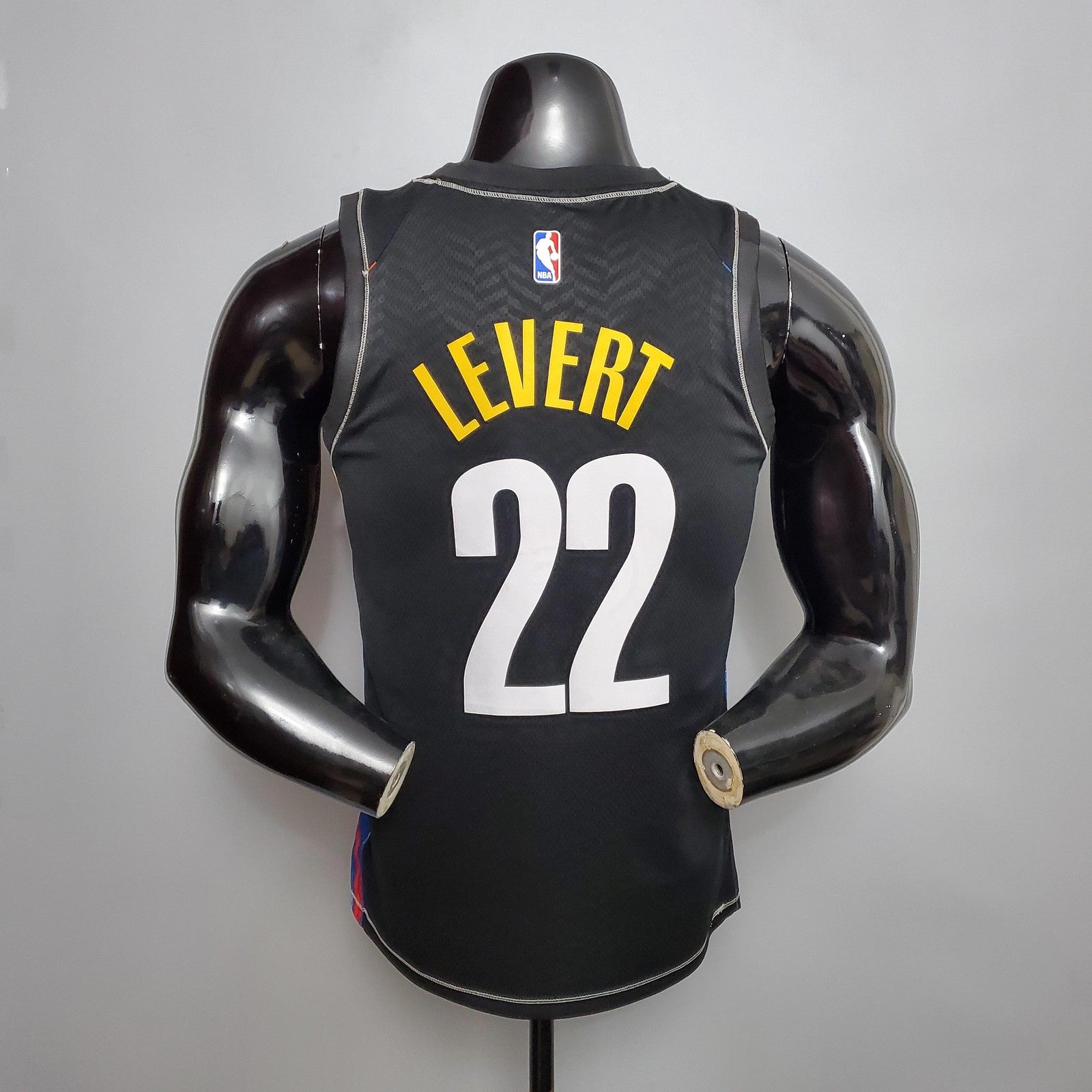 New Brooklyn Nets Levert#22 City Edition Black