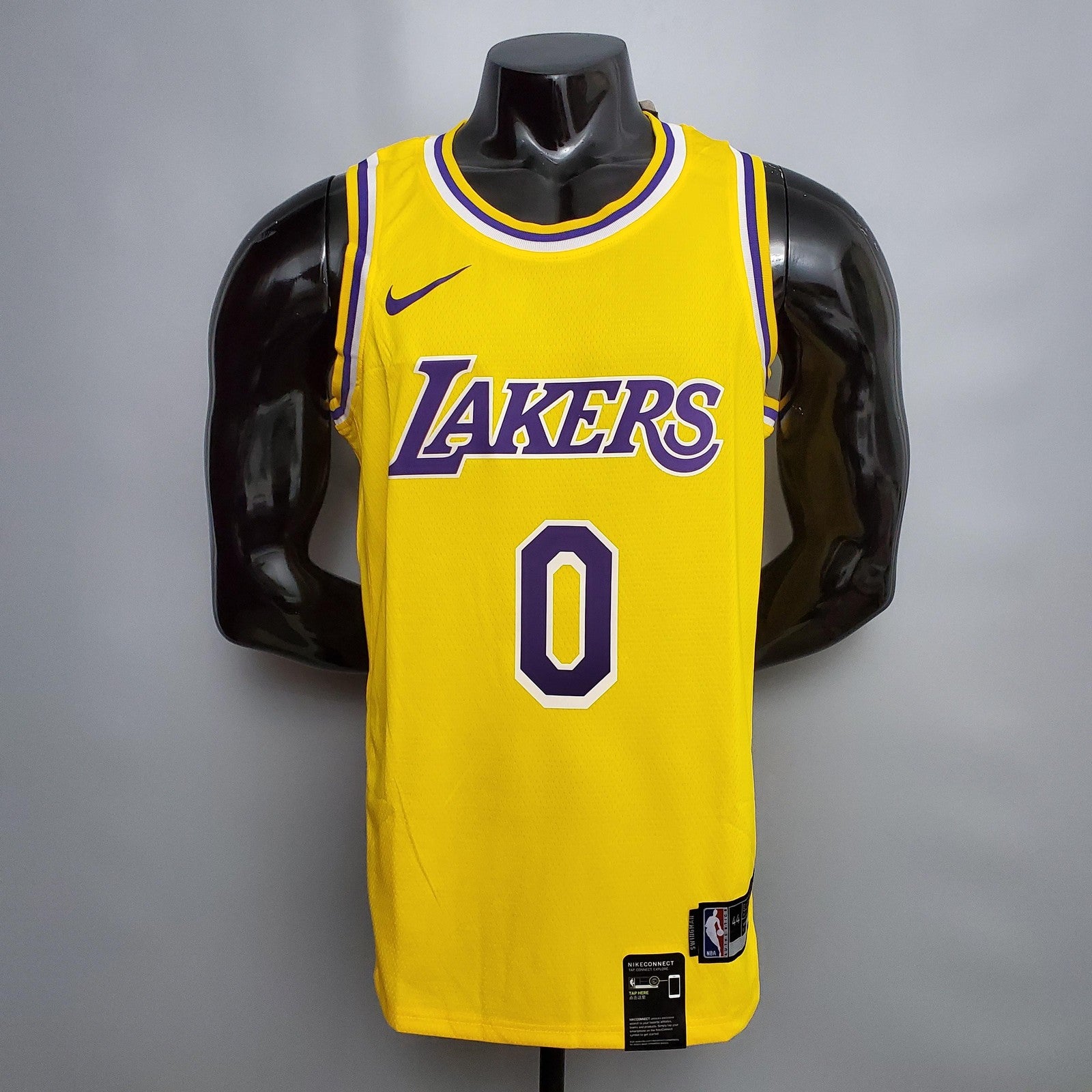 Young #0 Lakers Yellow Nba Jersey Nike Connect Recognition